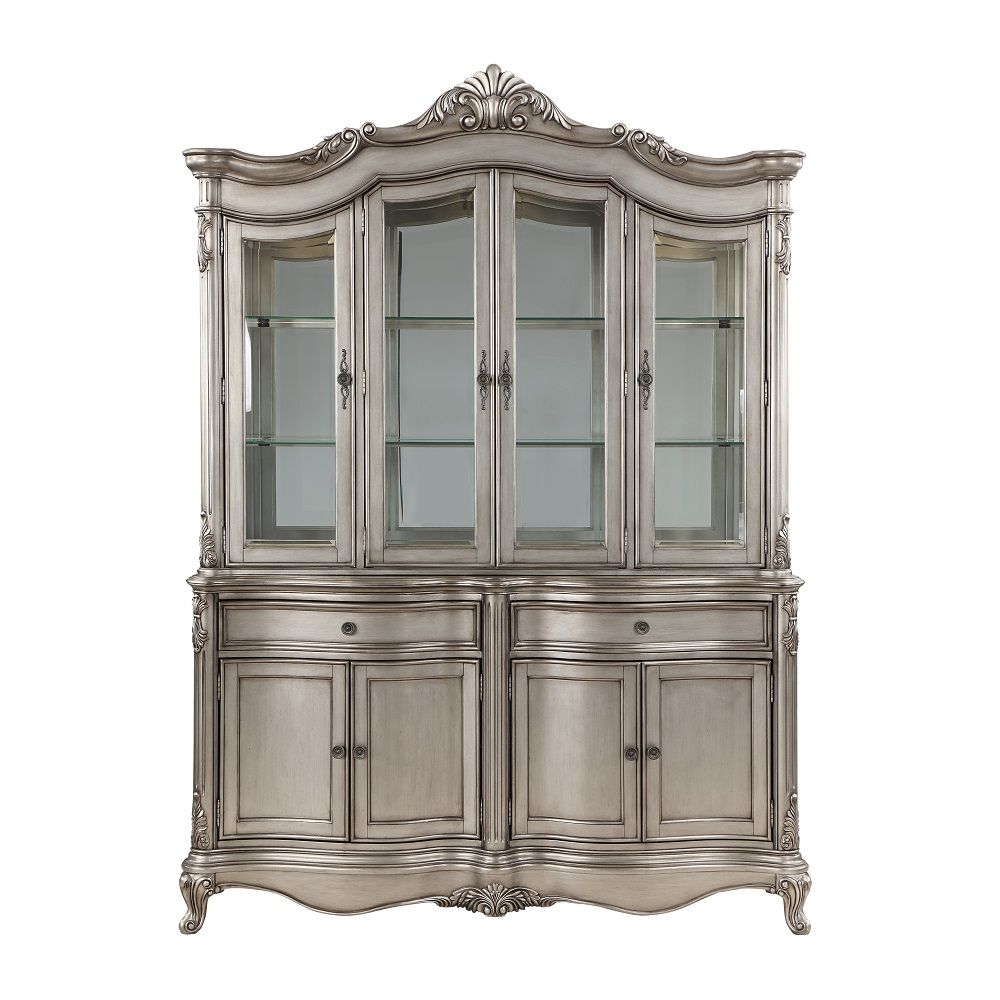 Ariadne - Hutch & Buffet - Antique Platinum, silver, view 8