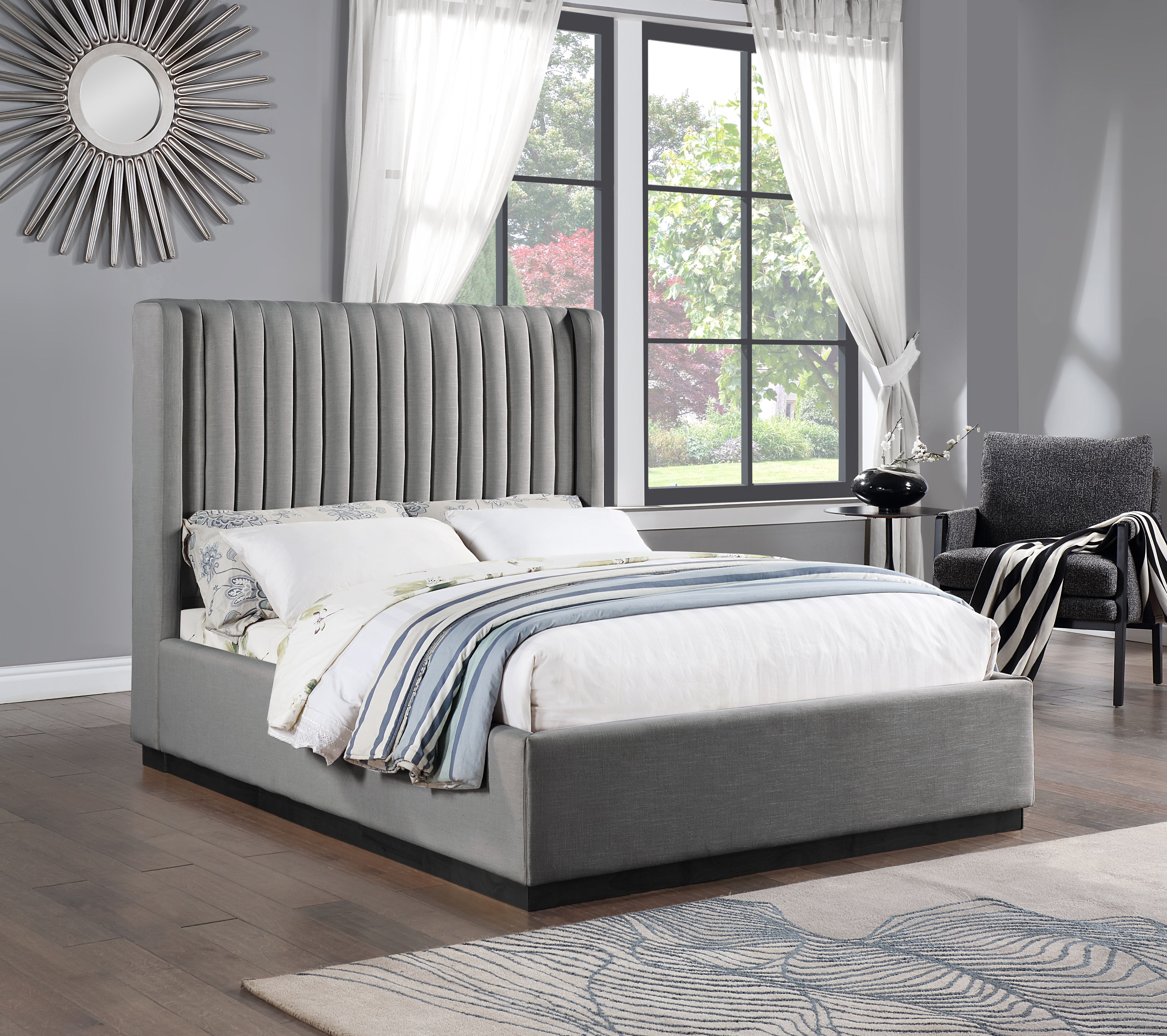 Logan - Full Bed - Gray
