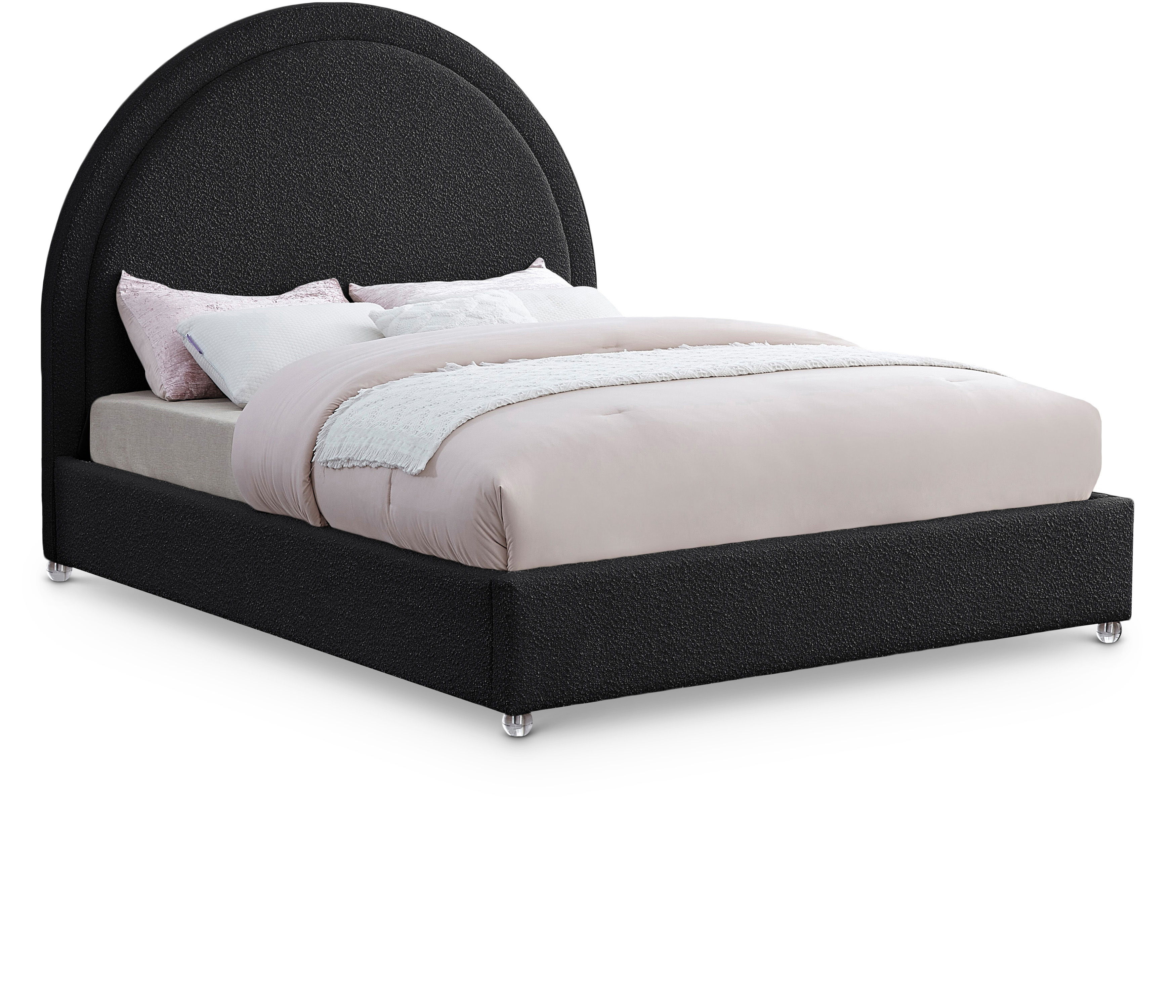 Milo - Queen Bed - Black