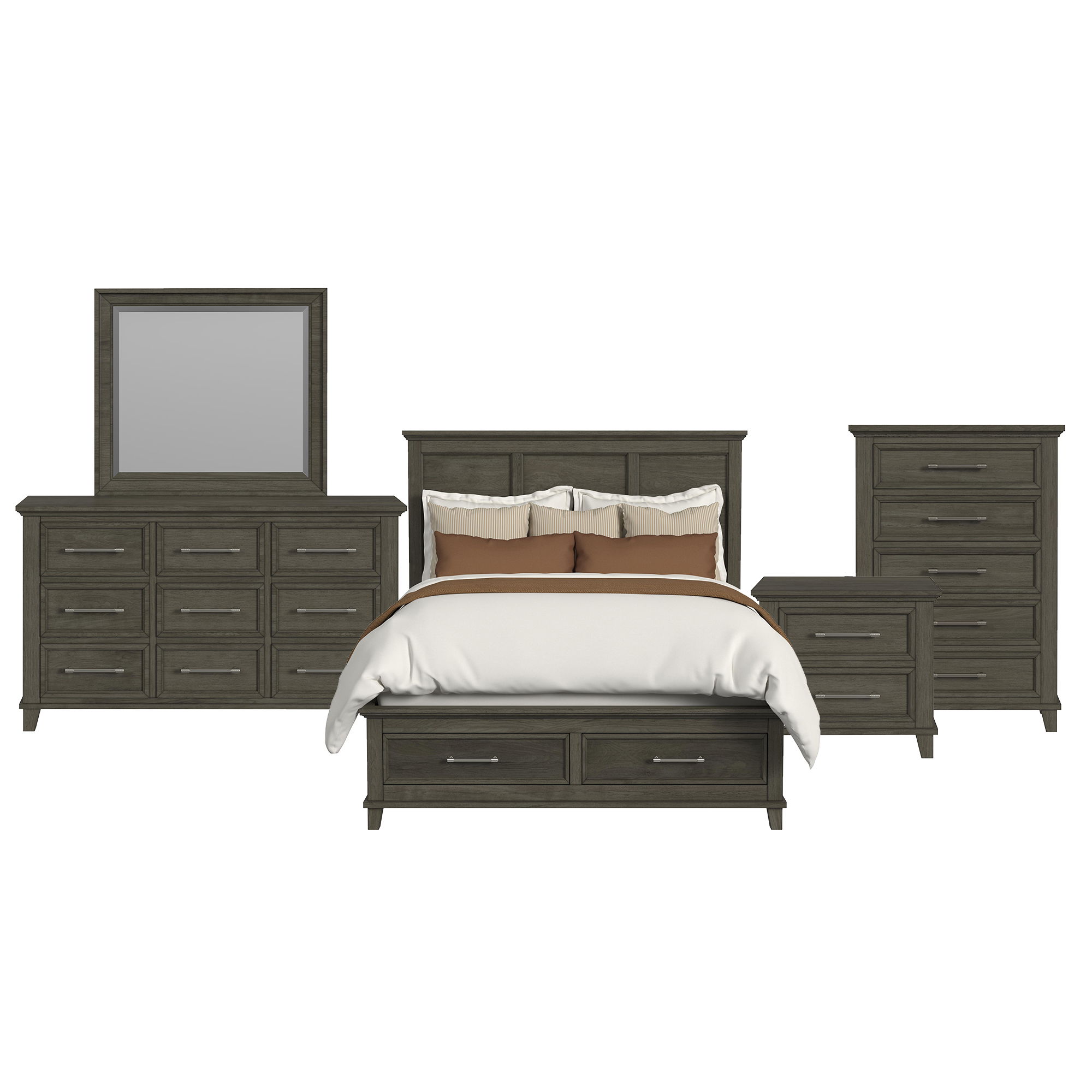 Queen · 5 Pc · Bedroom Set