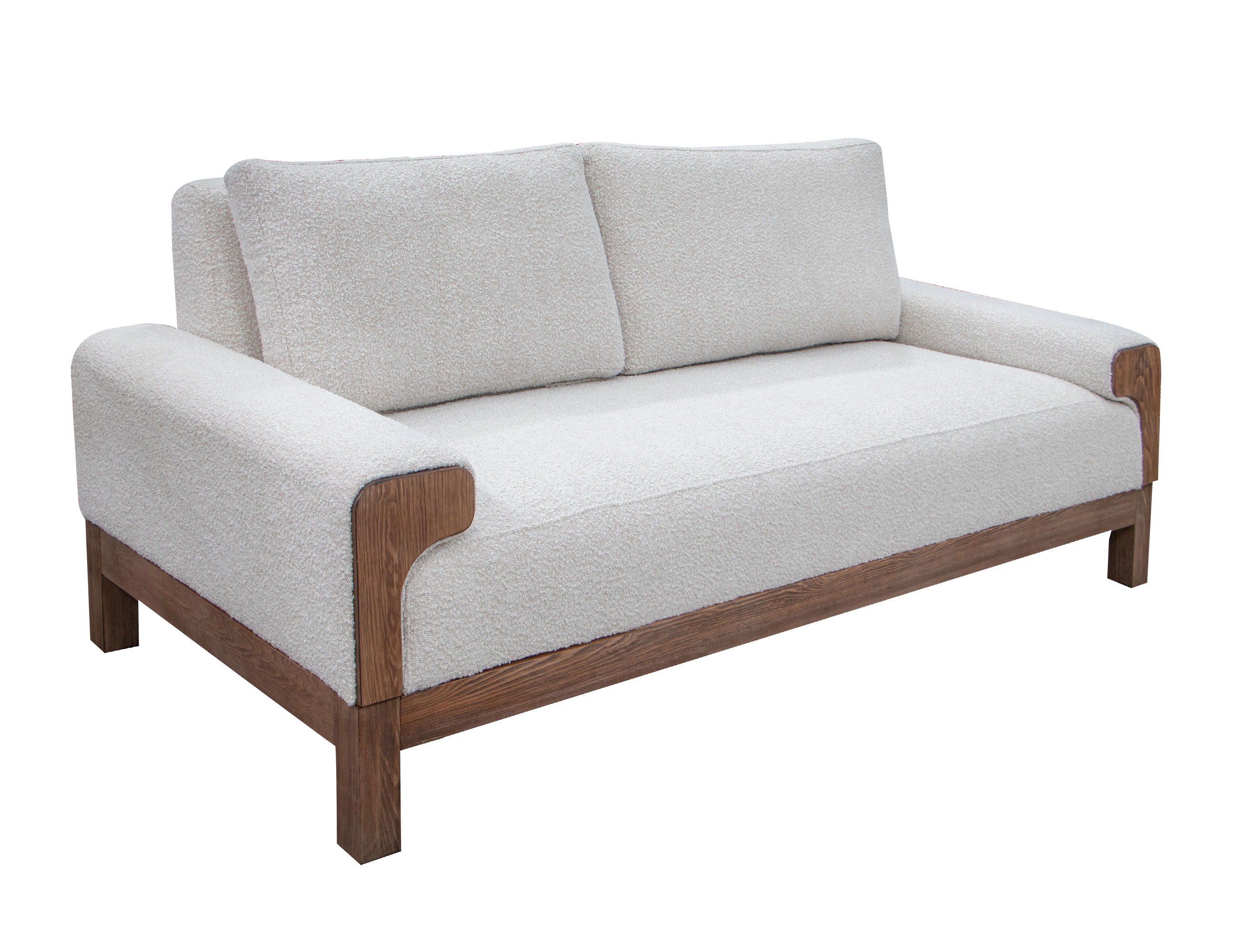 International Furniture Direct Sedona - Loveseat - Light Cream