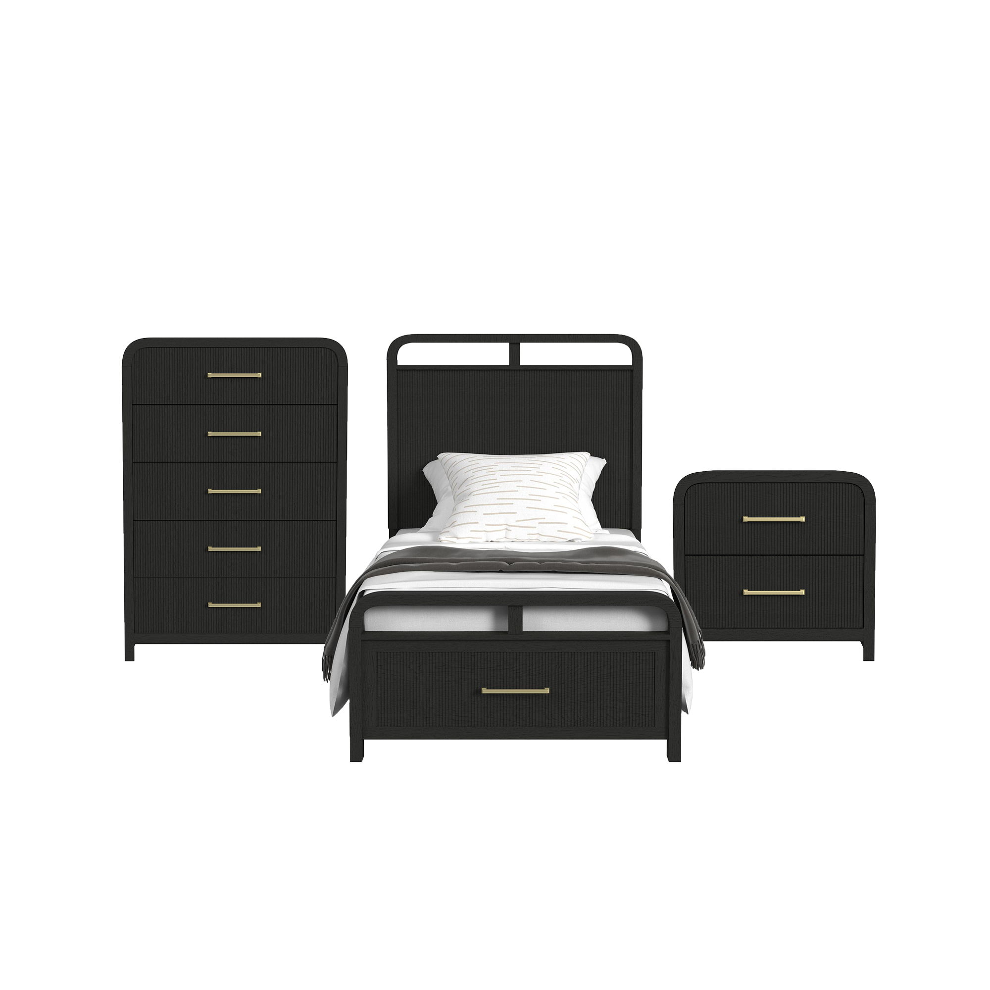 Twin · 3 Pc · Bedroom Set