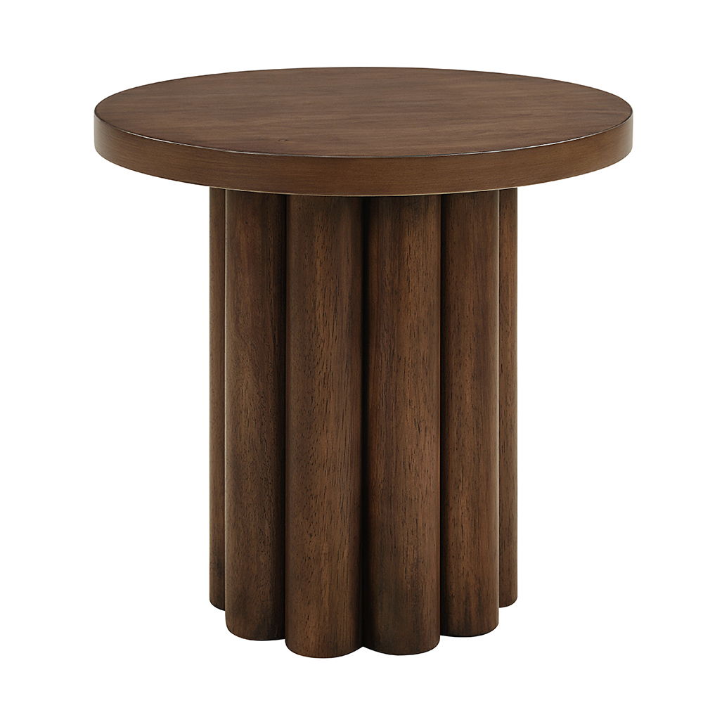 Sanat - End Table - Brown, dark brown