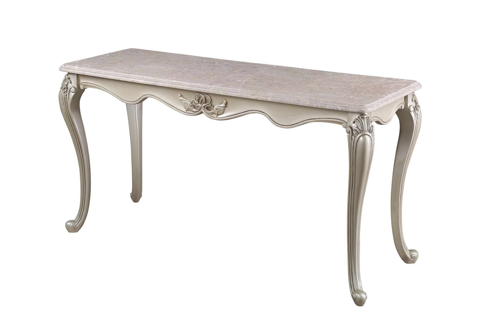 Monique - Console Table - Pearl Silver