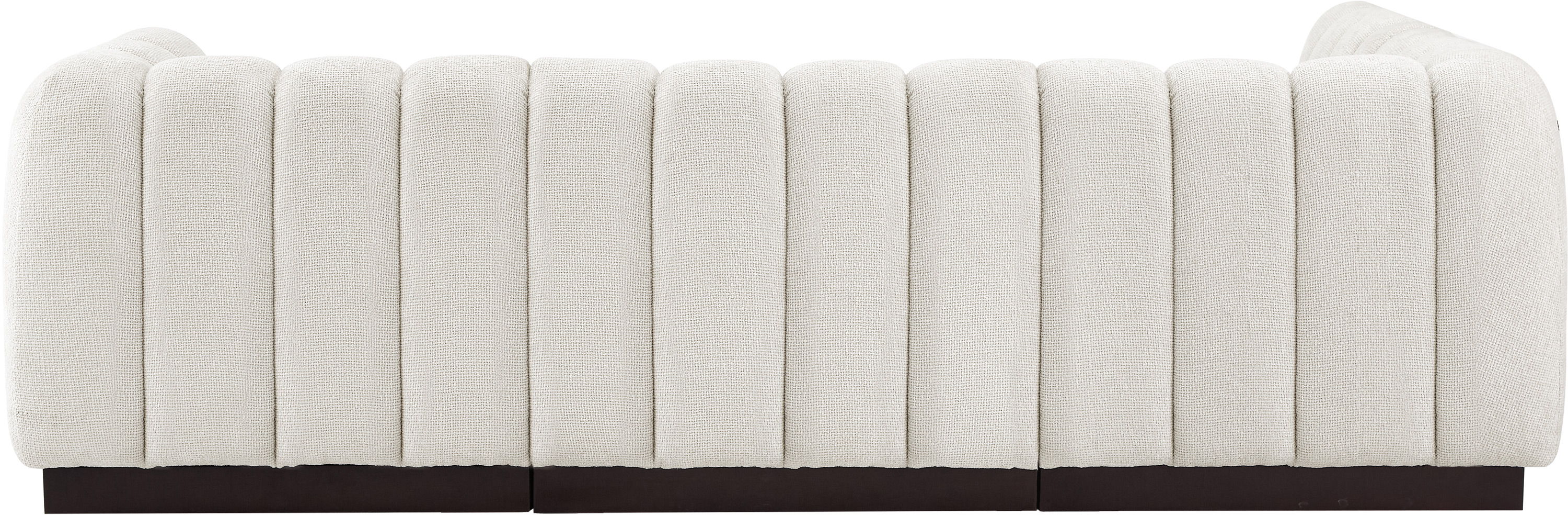 Quinn - 4 Piece Modular Sectional - Cream