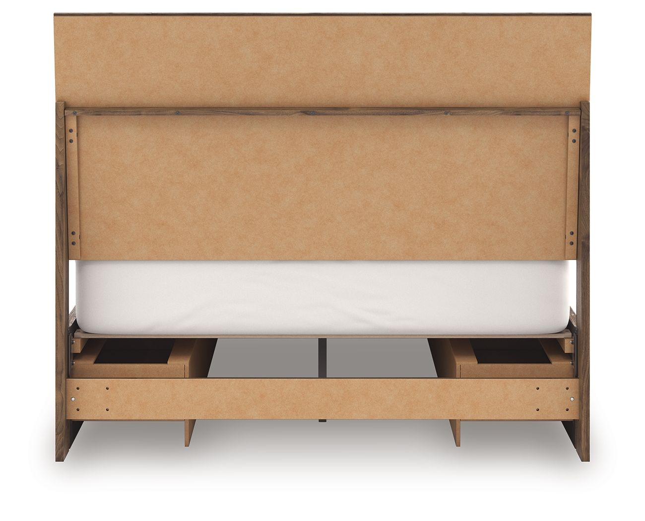 Ashley Furniture Chirason - Queen Panel Bed With Storage - Brown - Image 6
