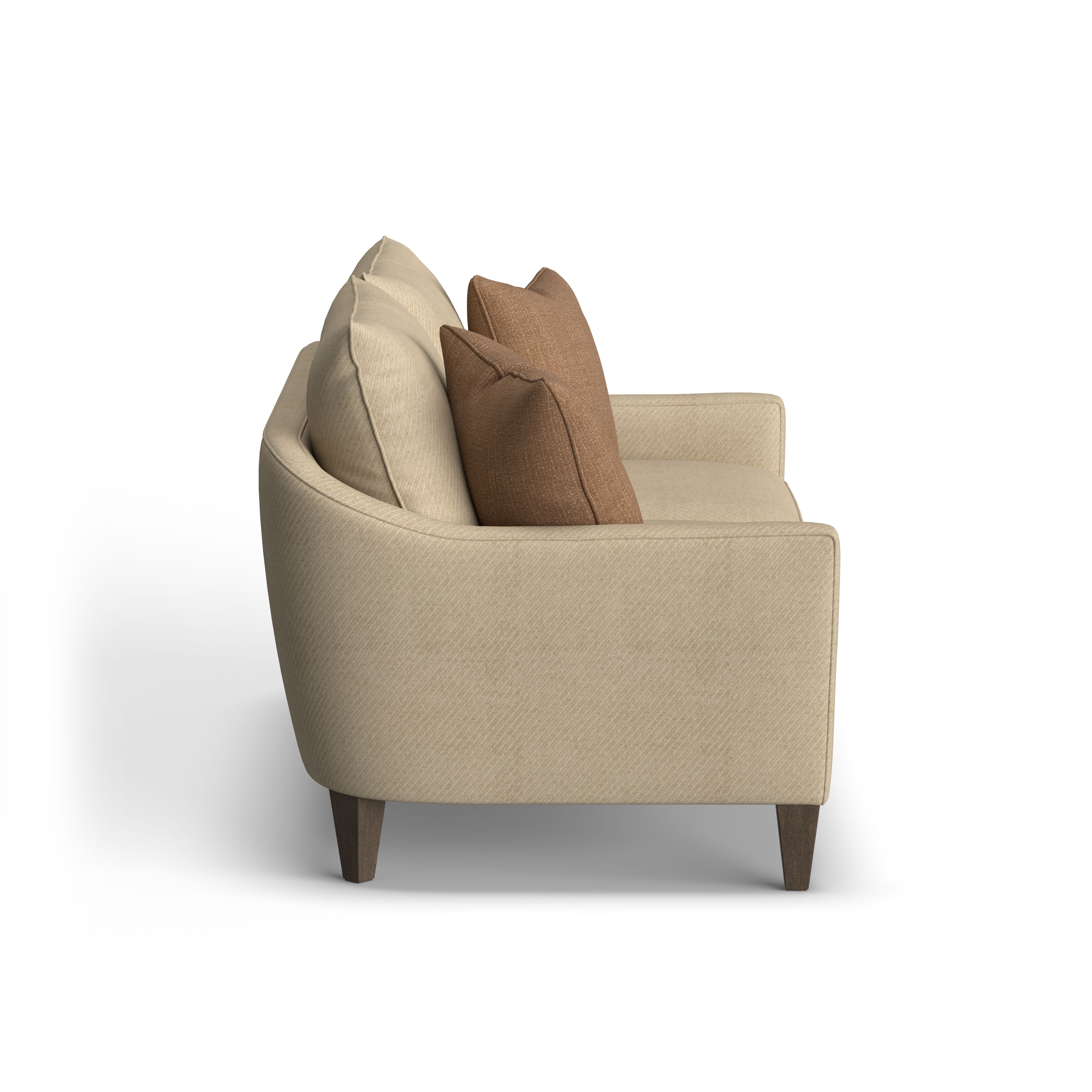 Eleanora - Loveseat With Legs, gray, view 8