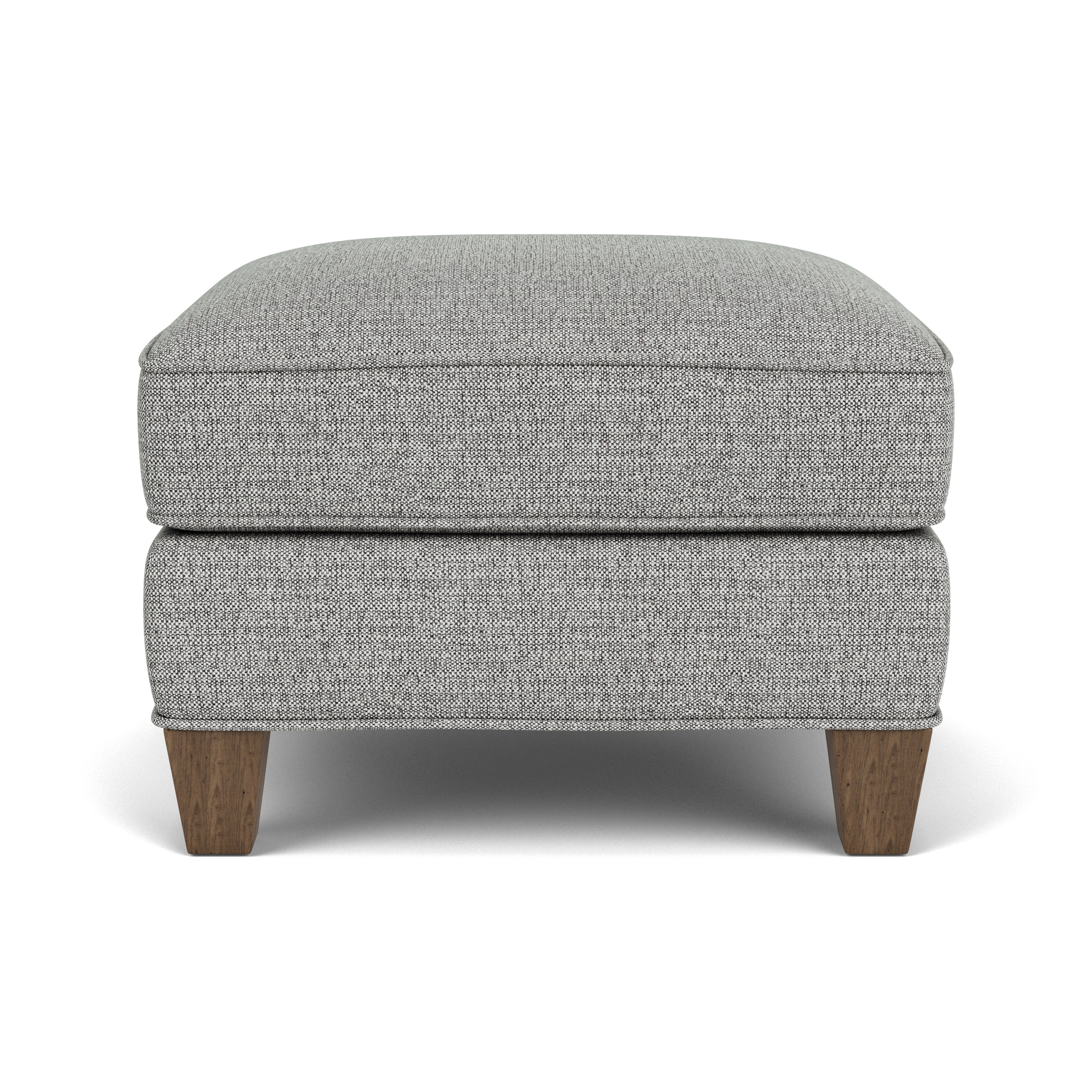 Allison - Fabric Ottoman, red, view 5