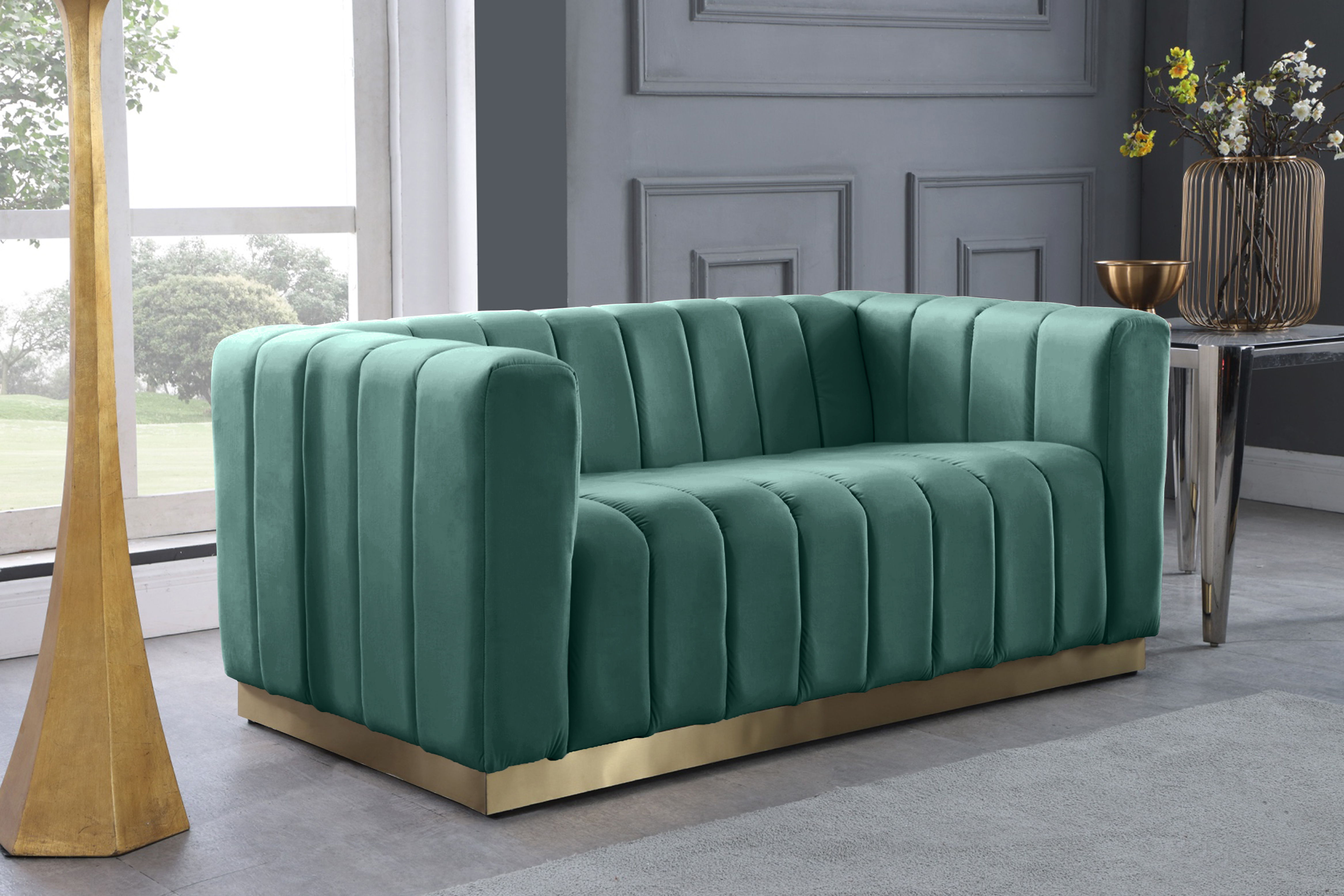 Marlon - Loveseat - Mint