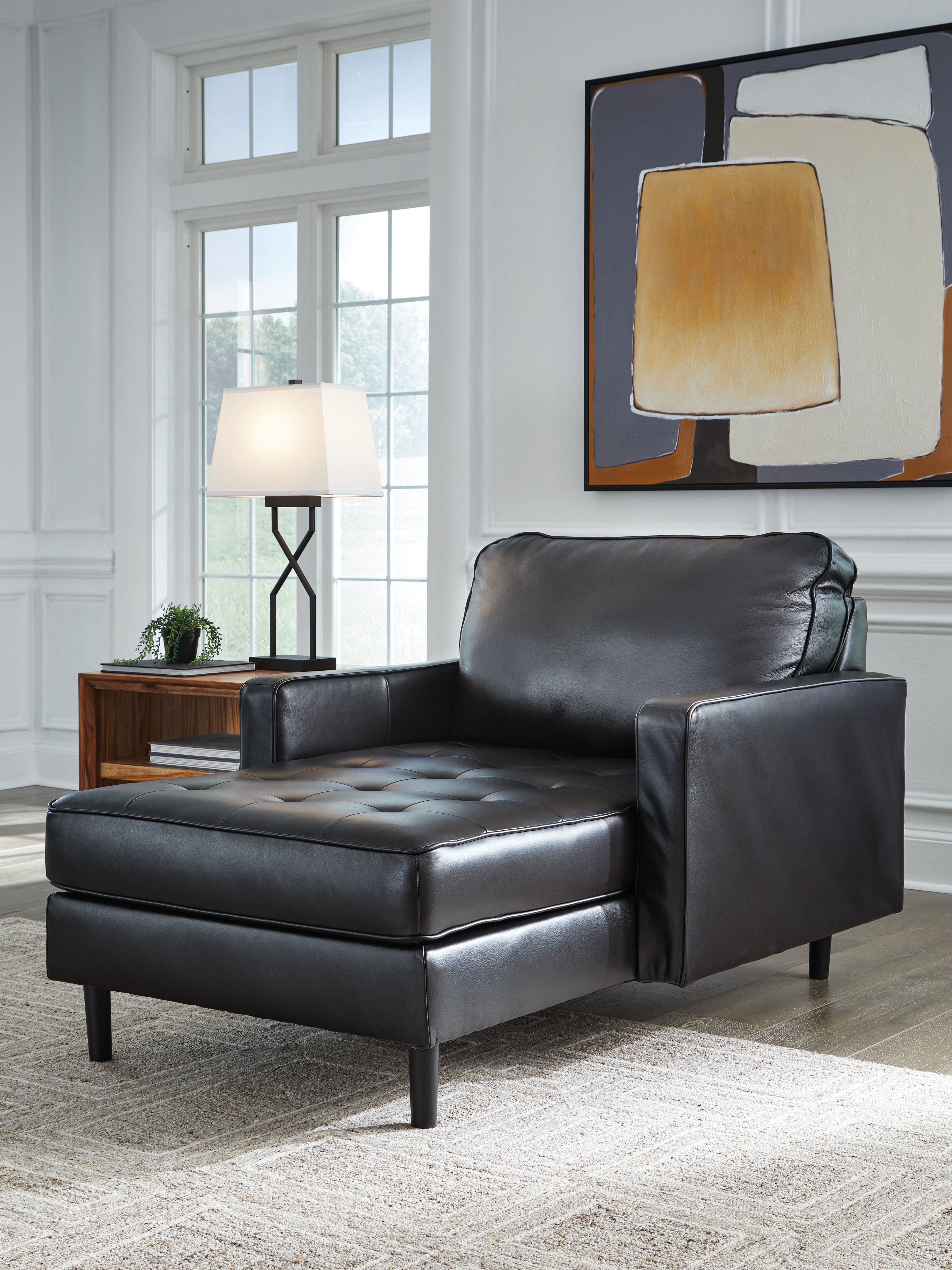 Ashley Furniture Bryceview - Chaise - Onyx - Image 2