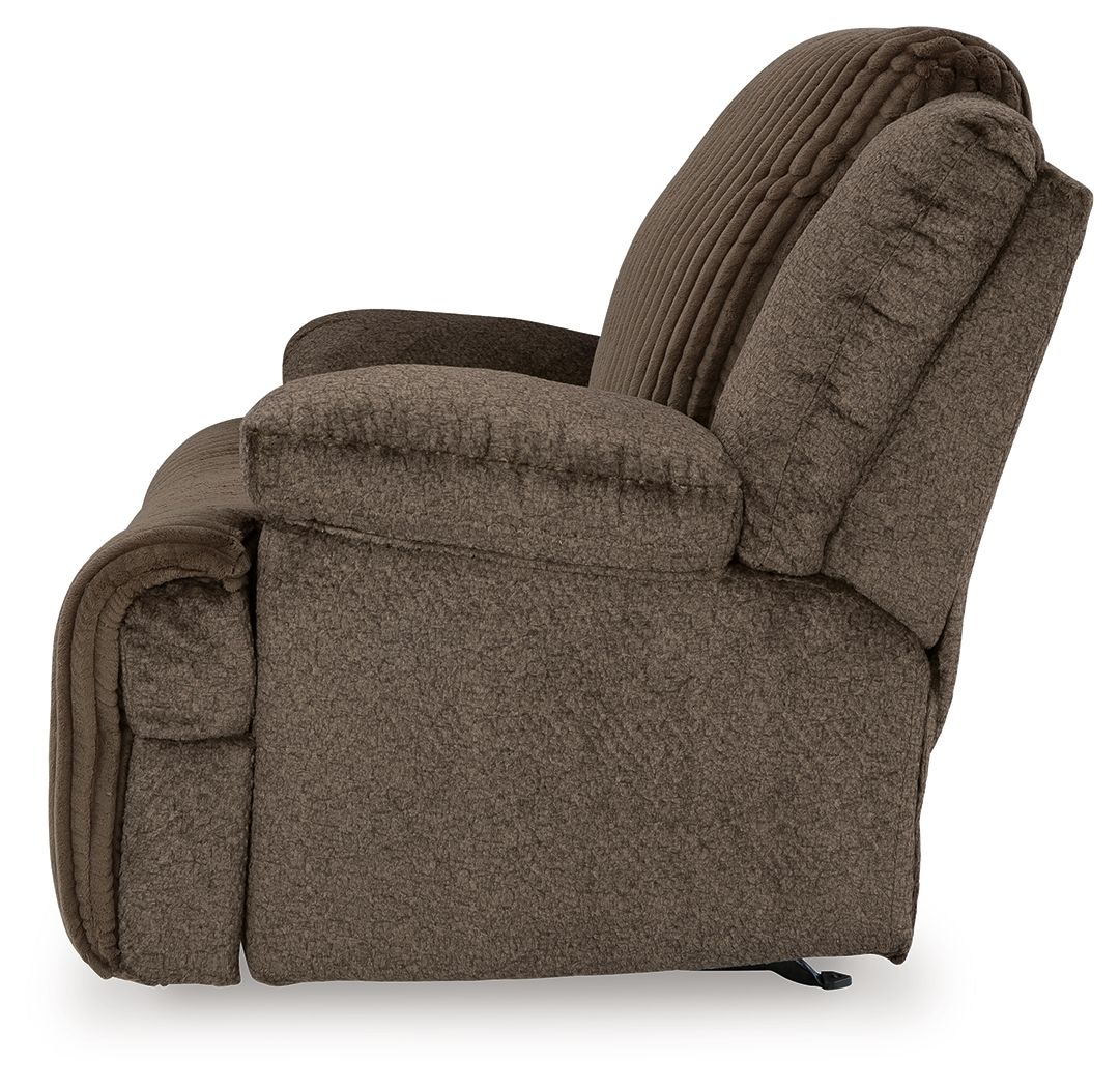 Ashley Furniture Top Tier - Rocker Recliner - Chocolate - Image 8