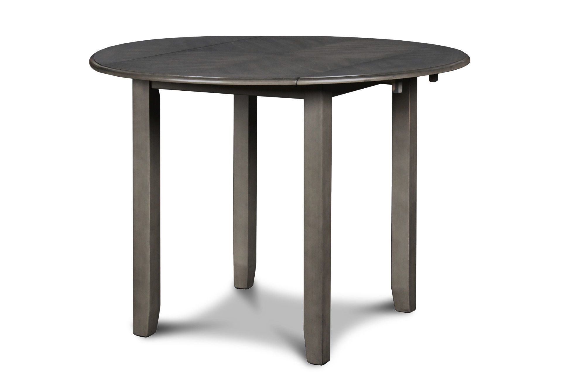 Gia - 3 Piece Dining Set (Dining Drop Leaf Table & 2 Chairs) - Gray