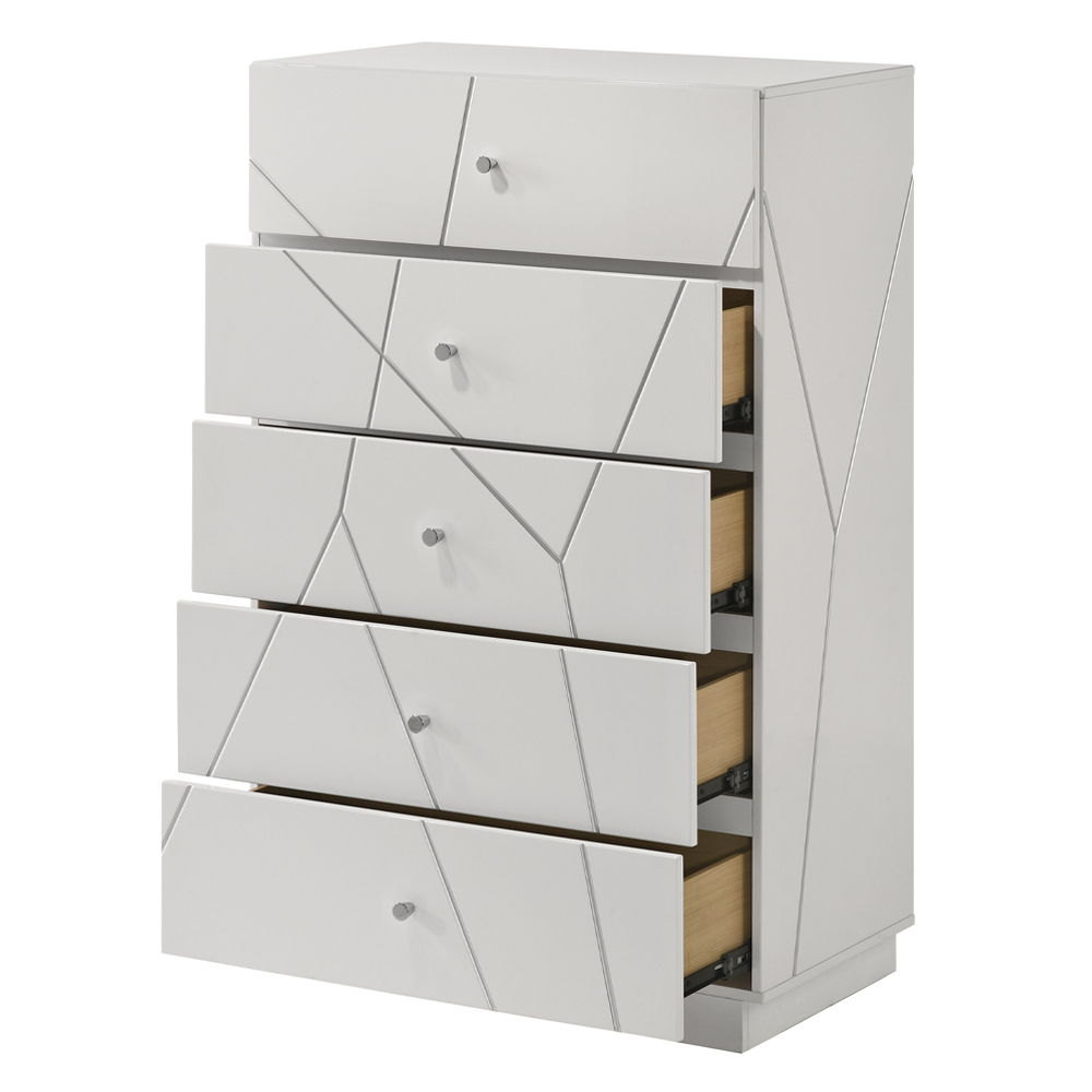 Esther - Chest - White / Silver, white, view 3