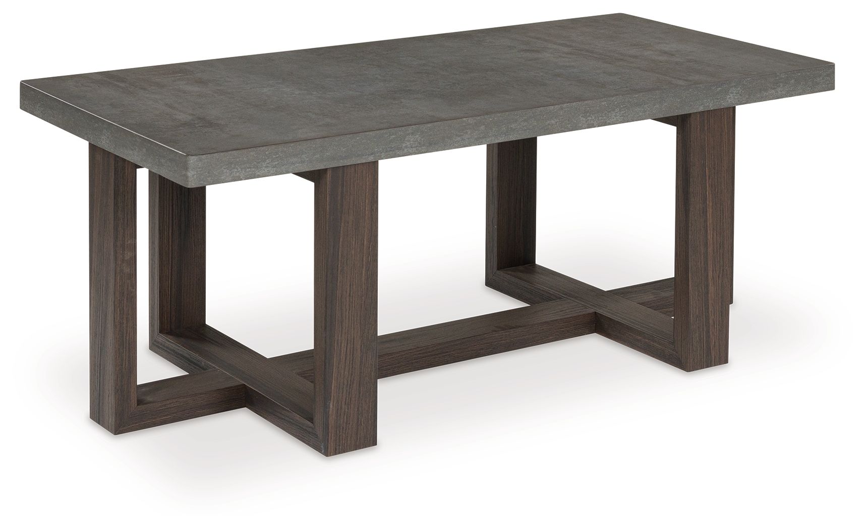 Ashley Furniture Dynnford - Occasional Table Set (Set of 3) - Gray / Brown - Image 4