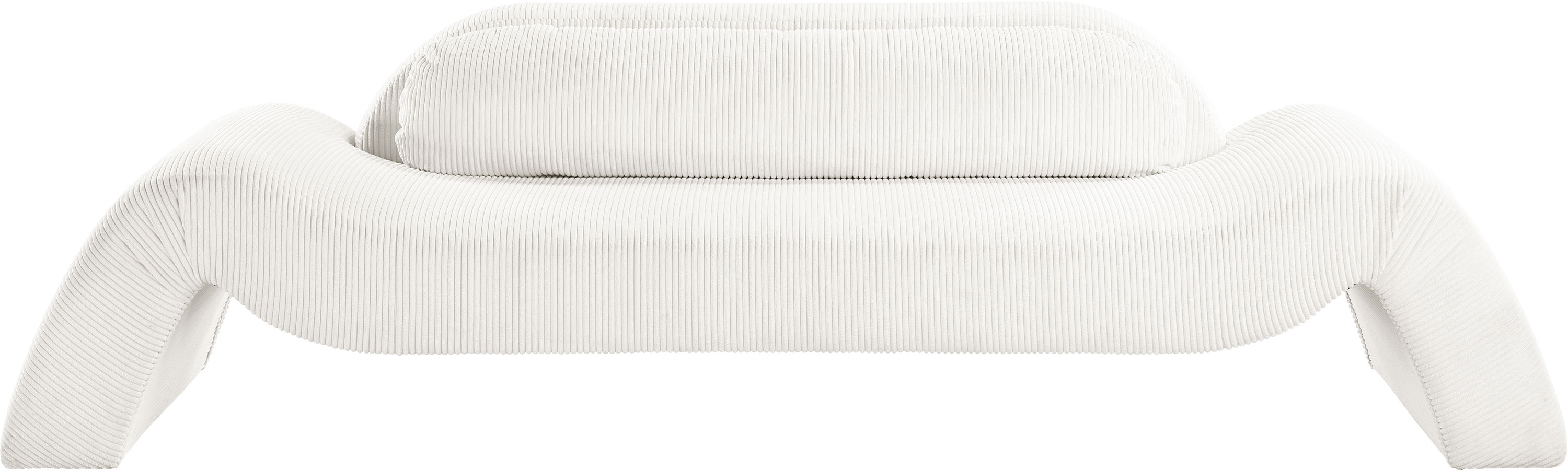 Austin - Corduroy Sofa - Cream
