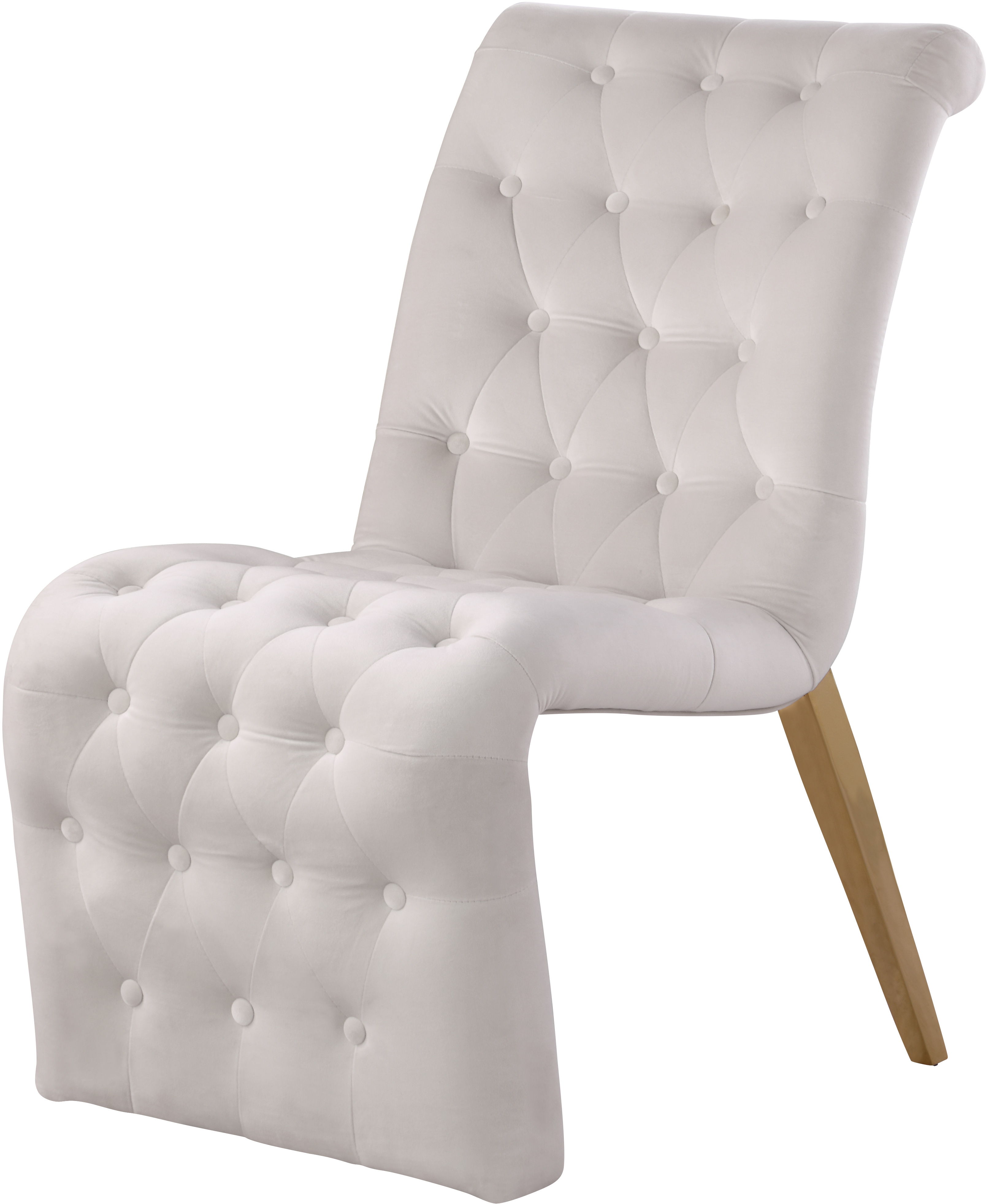 Curve - Dining Chair (Set of 2) - Cream