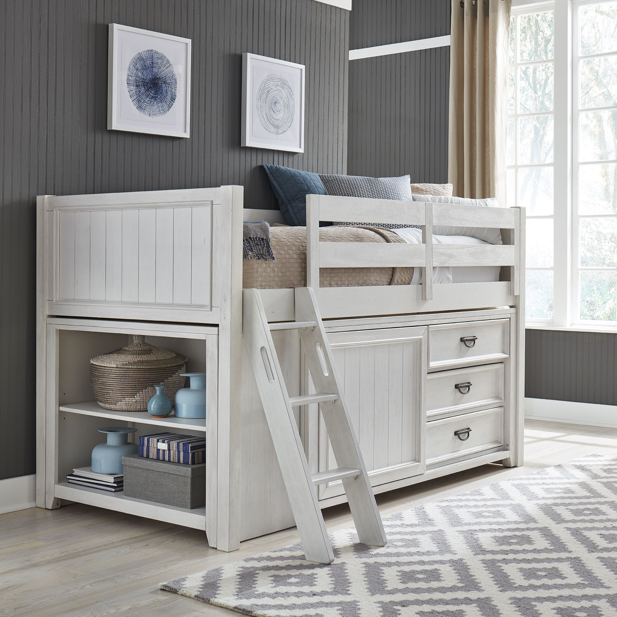 Liberty Furniture Allyson Park - Twin Loft Bed - White