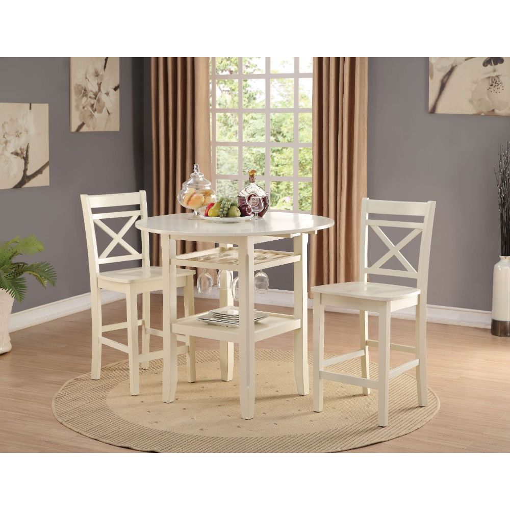 Tartys - Counter Height Table - Cream, beige