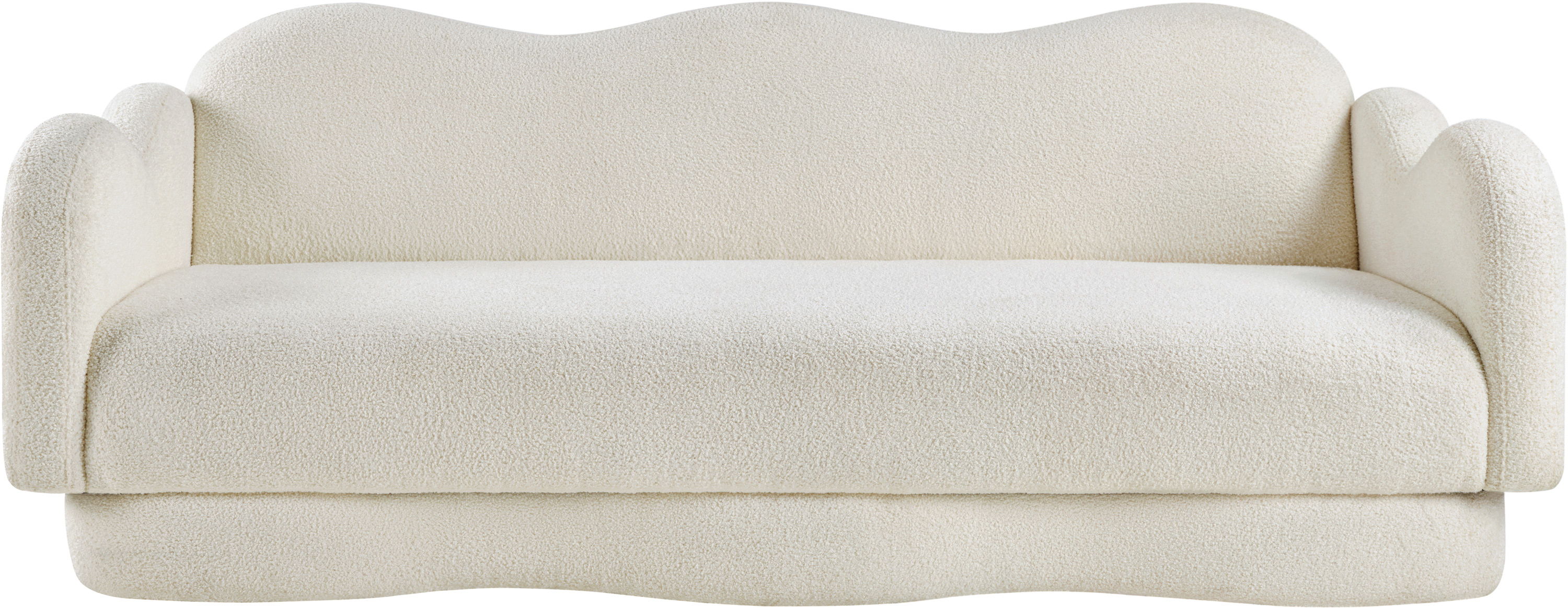Bloom - Teddy Fabric Sofa - Cream