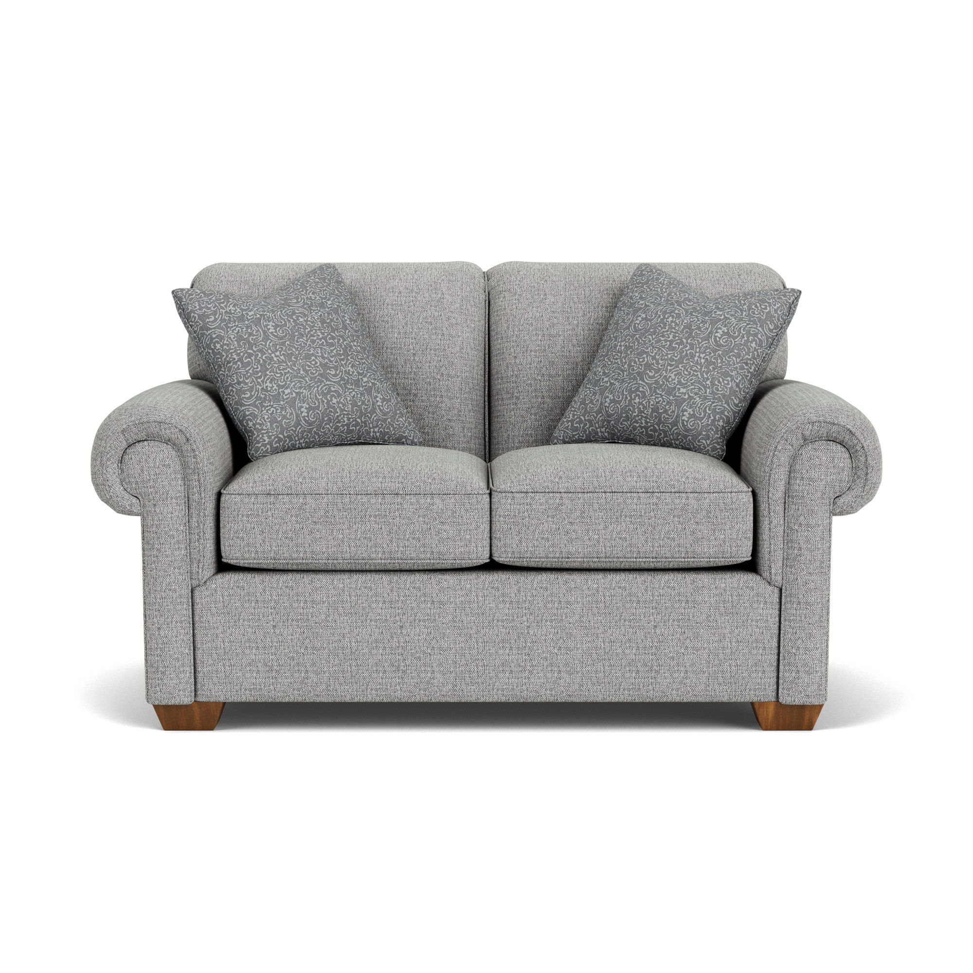 Main Street - Fabric Loveseat, gray, view 4