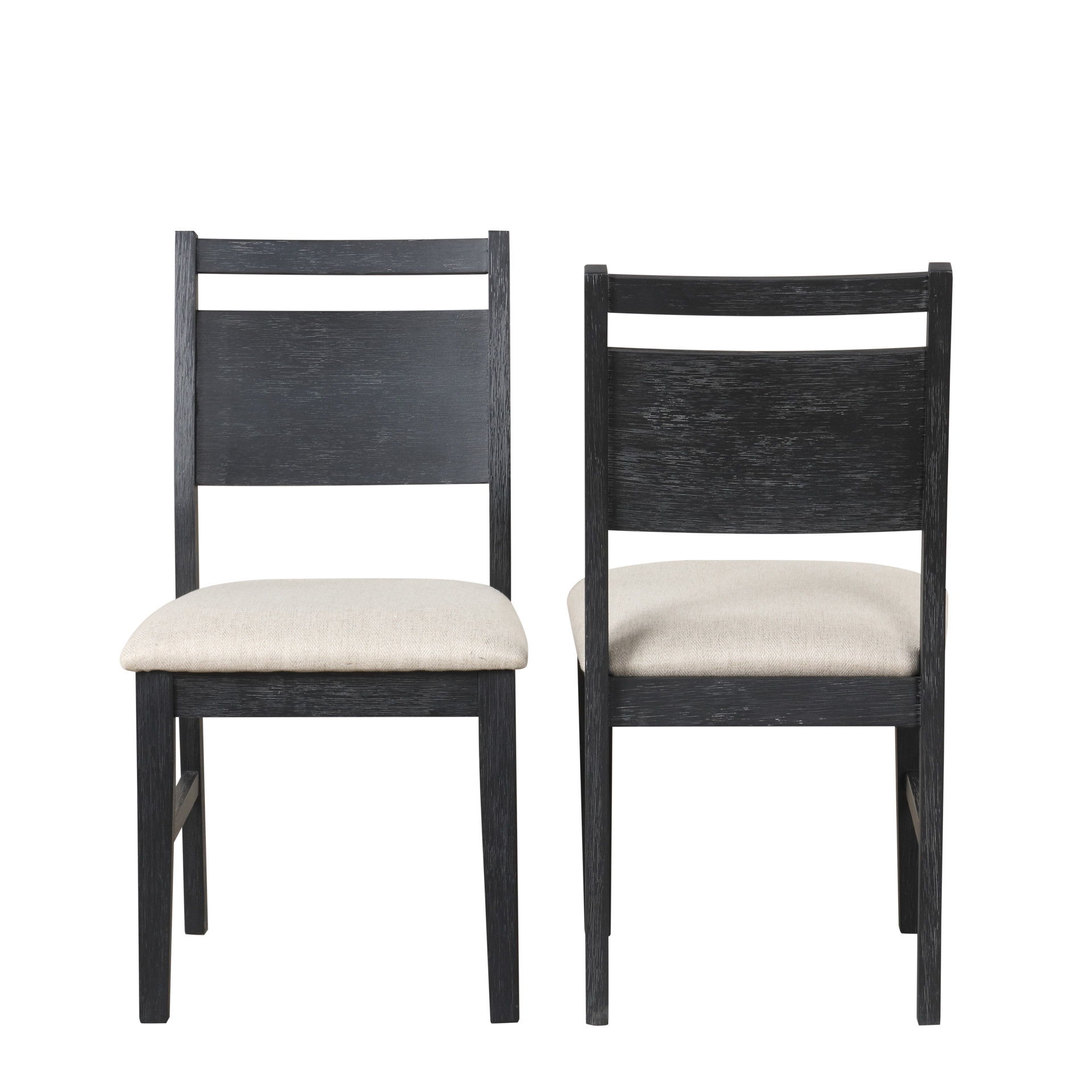 Sable Crest - Dining Chair (Set of 2) - Black, black, view 6