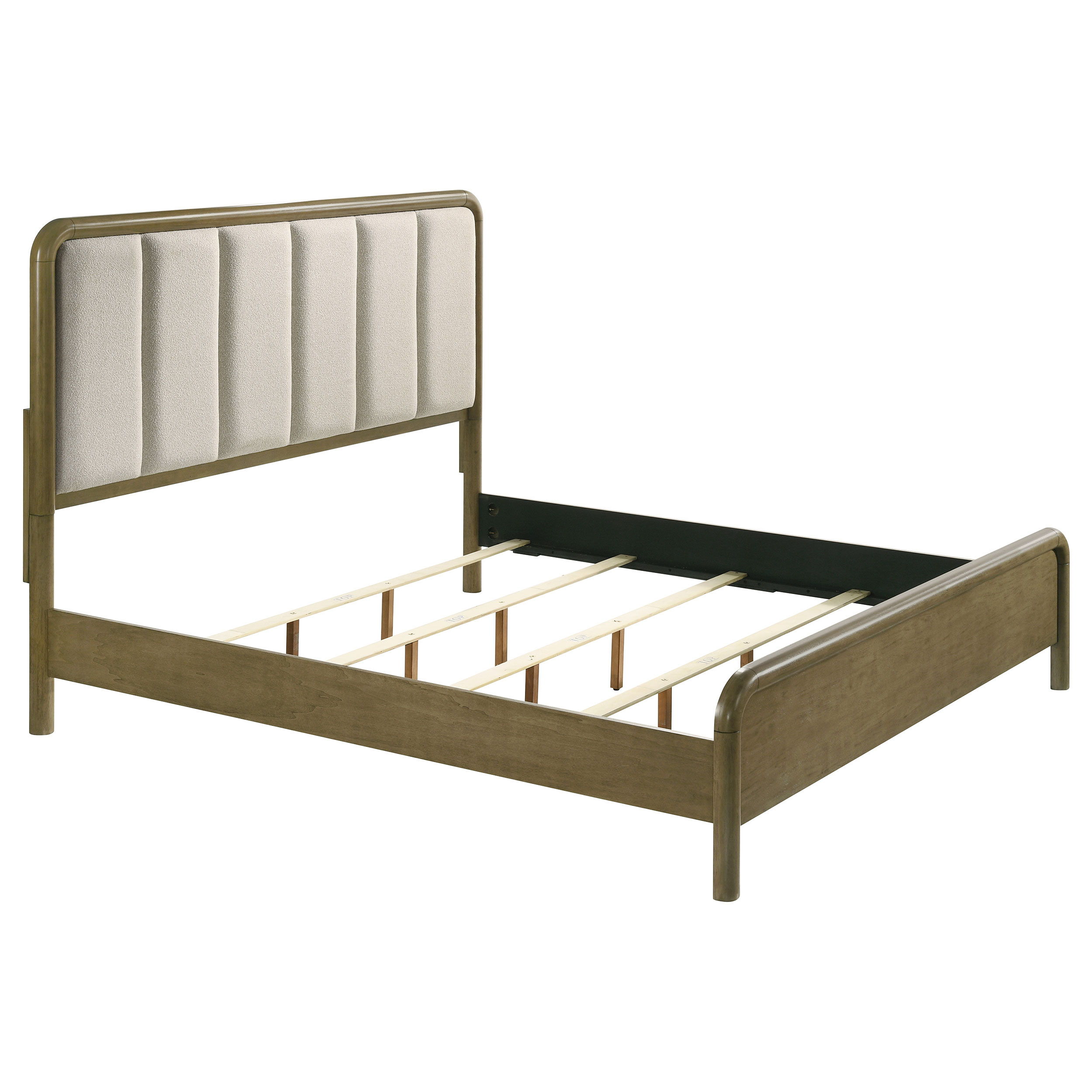 Amsbury - Upholstered California King Bed - Nutmeg Image