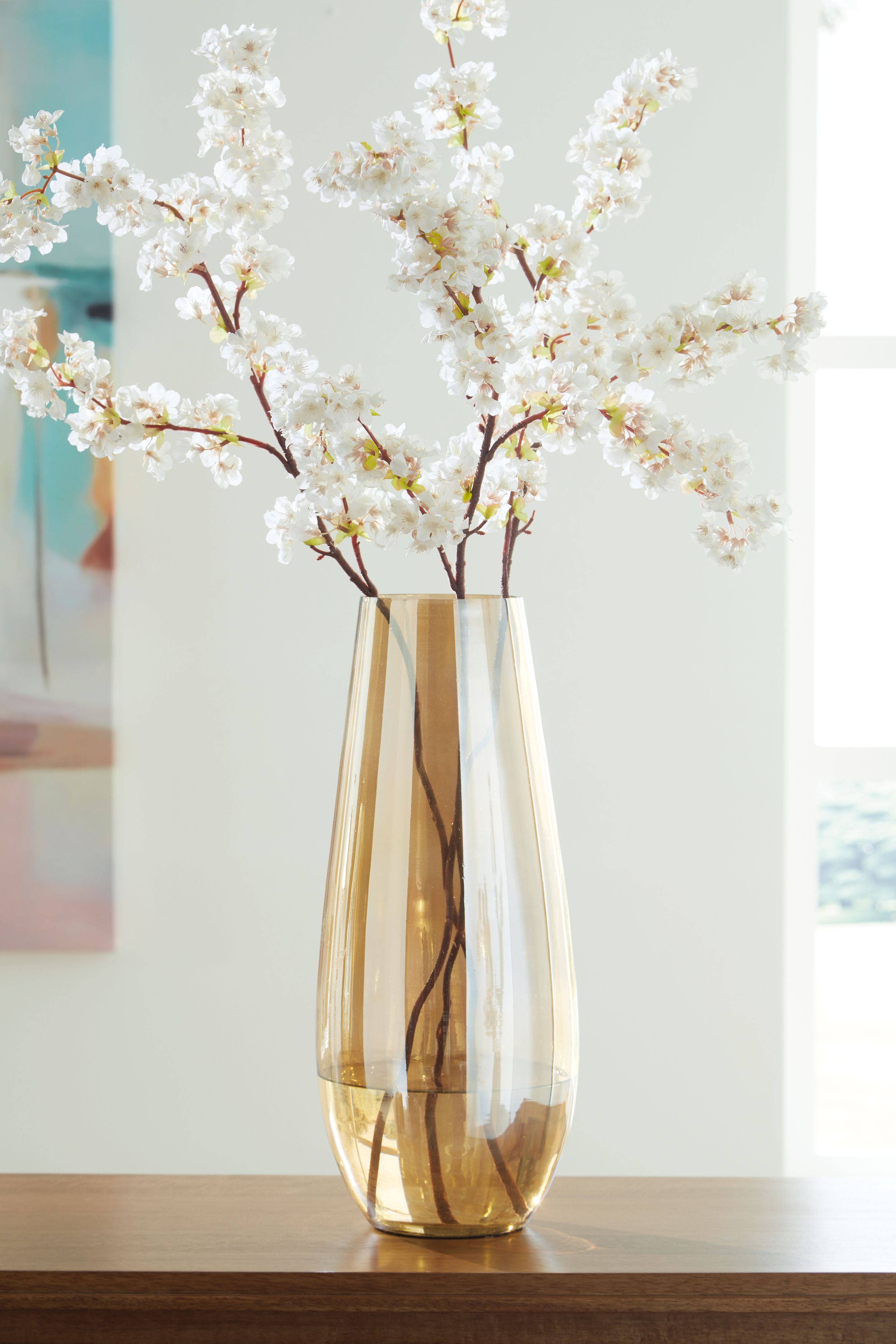 Rhettman - Vase - 18" - Amber