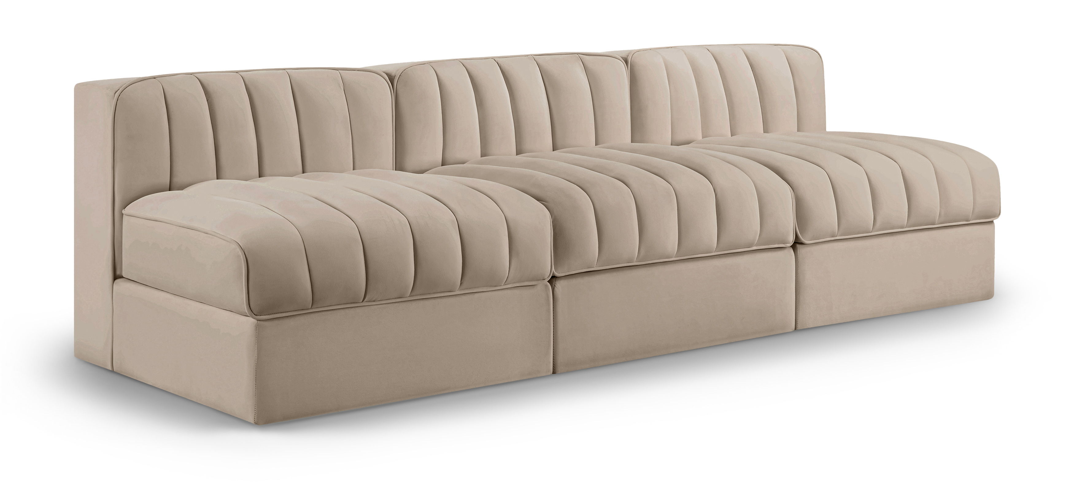 3 Pc · Modular Armless Sofa