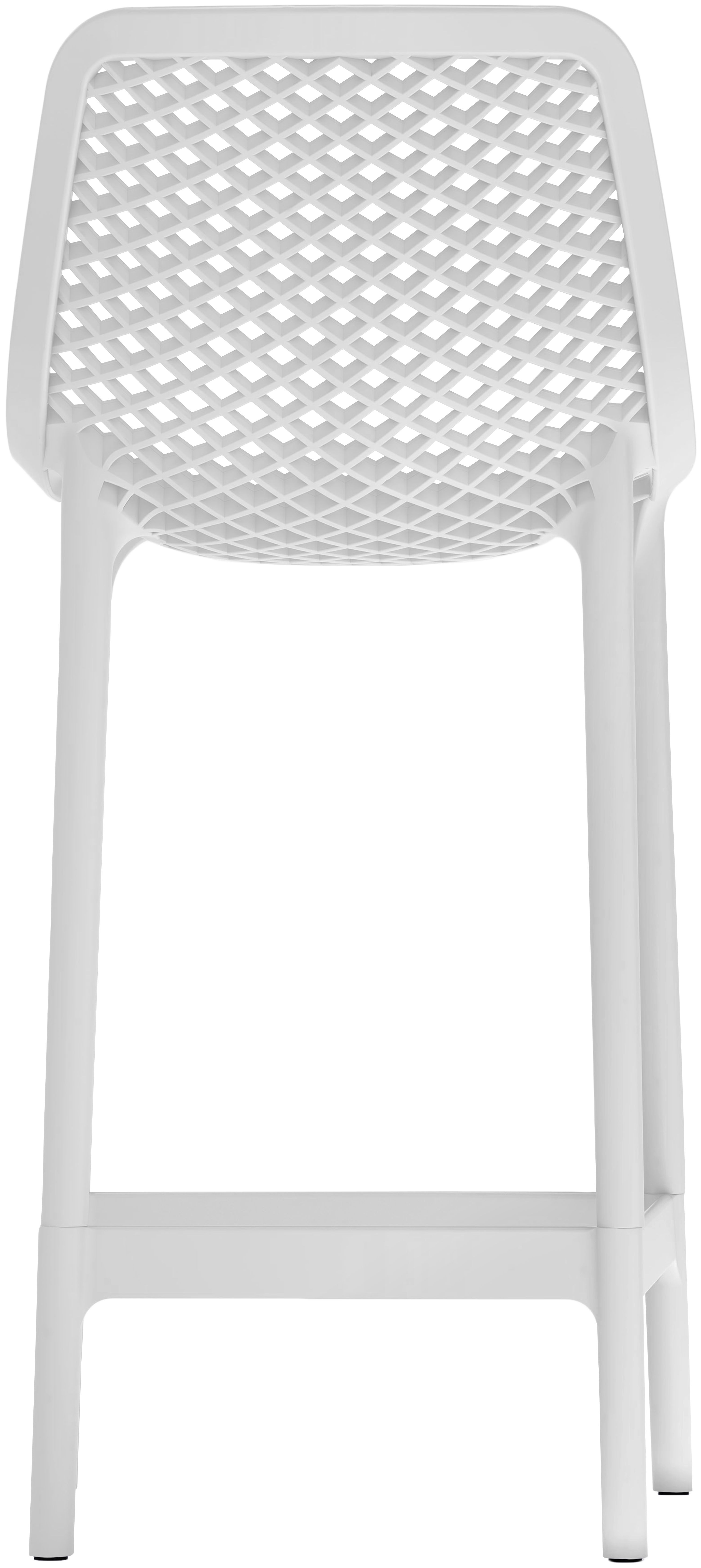 Mykonos - Outdoor Patio Stool (Set of 4) - White