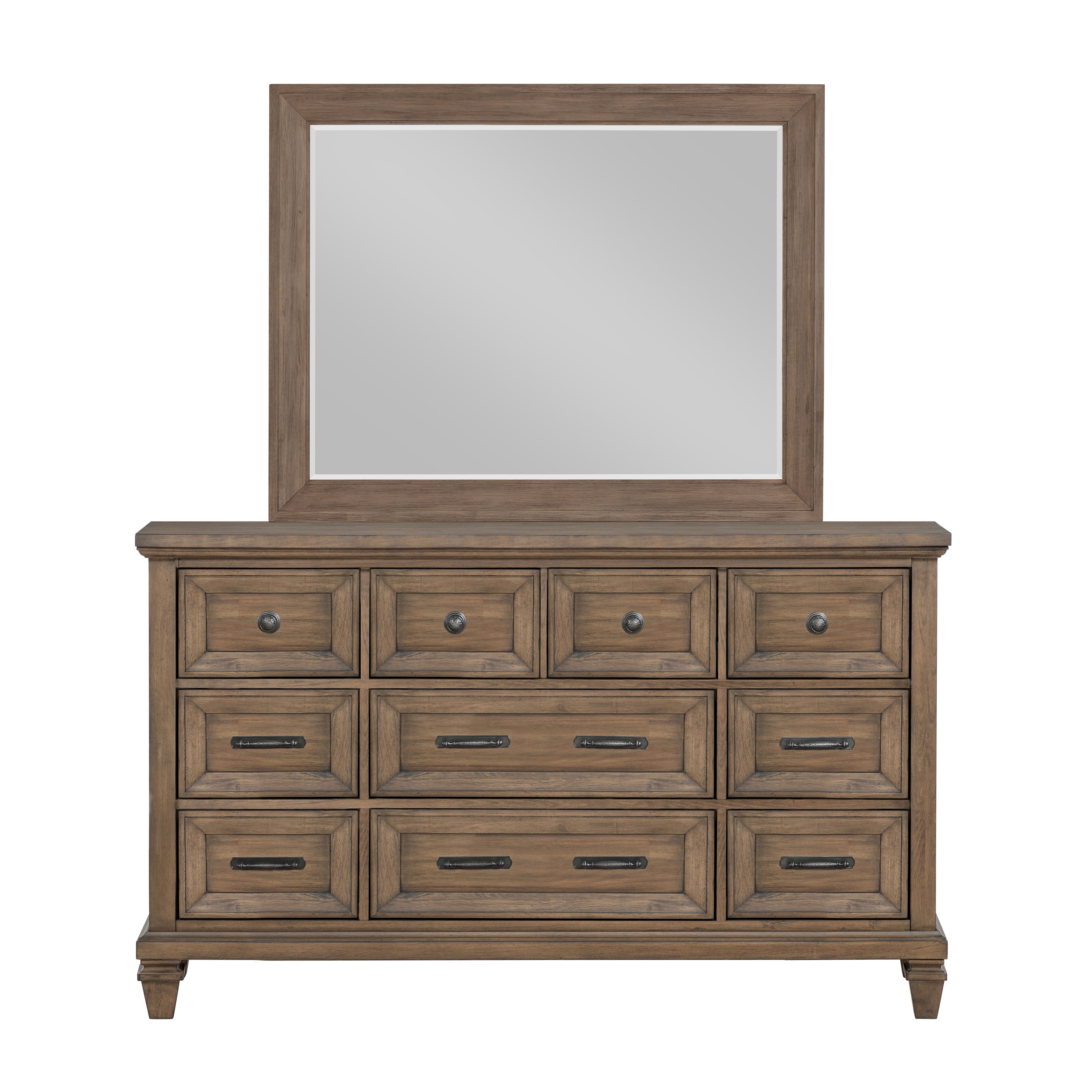 Mariana - Dresser & Mirror - Brown