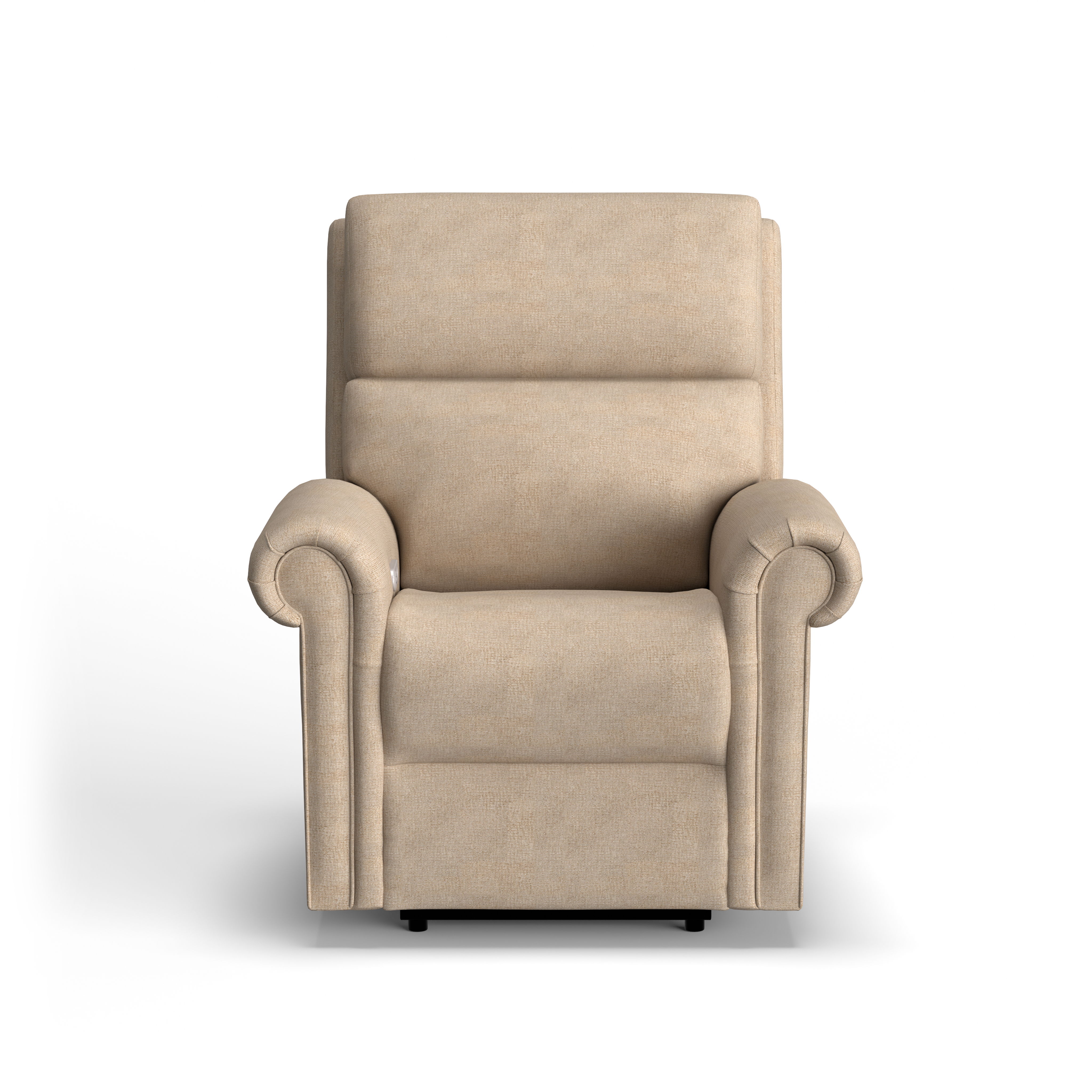 Bernard - Power Recliner With Power Headrest & Lumbar, blue, view 5