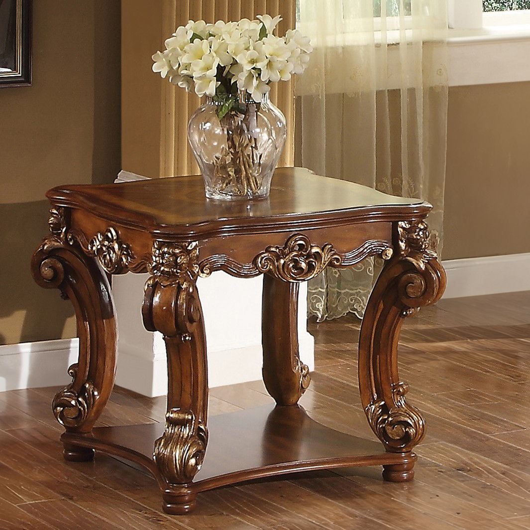 Vendome - End Table - Cherry, dark brown, view 4