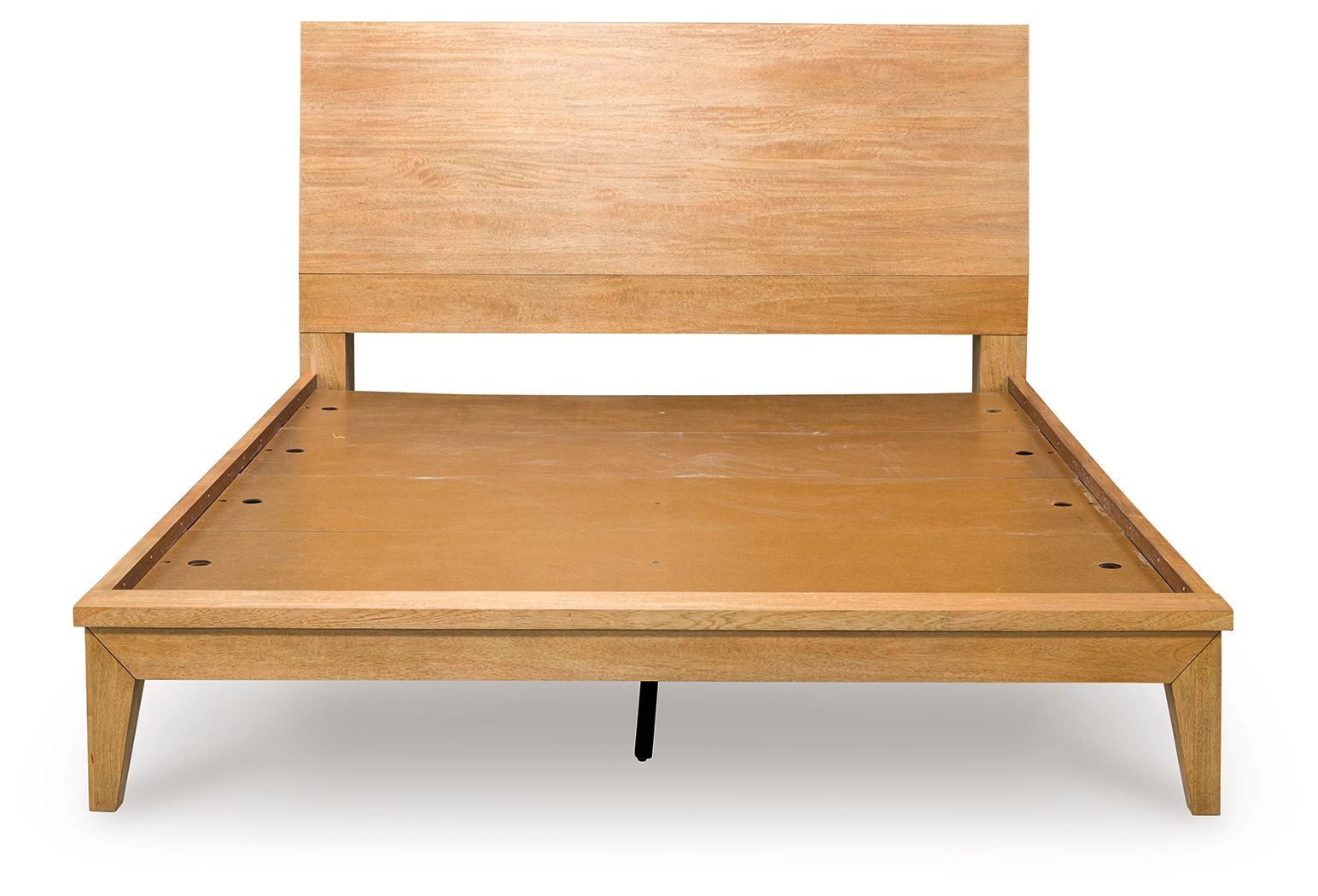 Sherbana - King Panel Bed - Light Brown