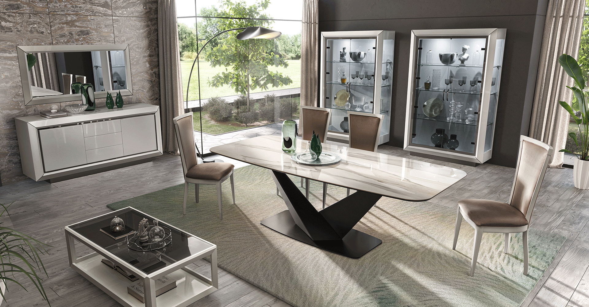 Elite - 2 Door China - White