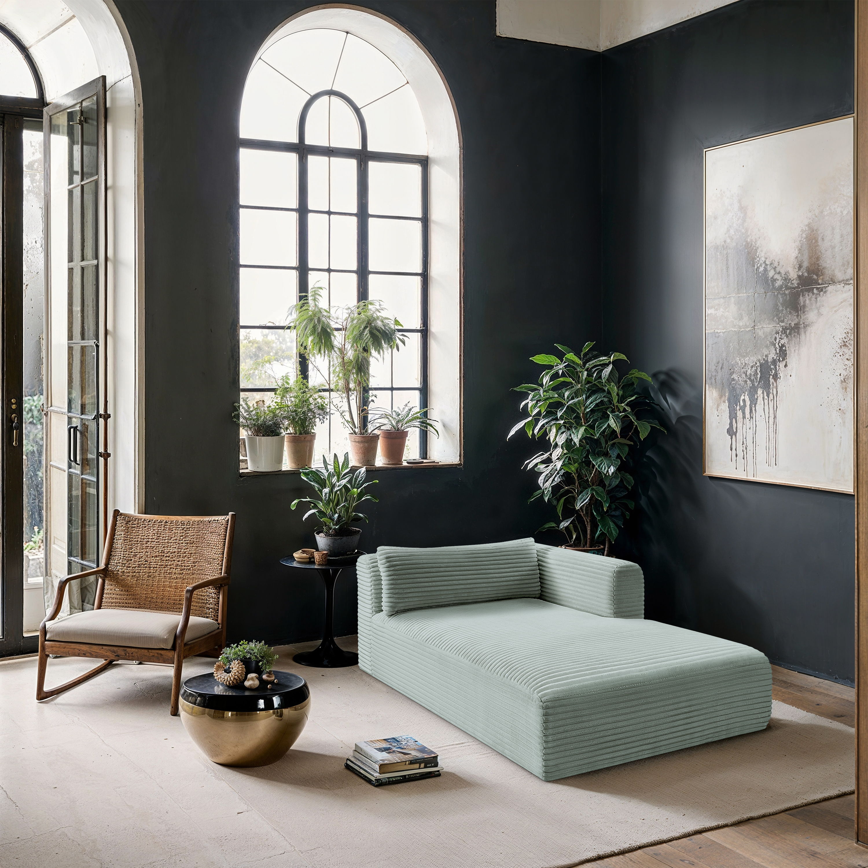 Shaggy - Chaise - Mint
