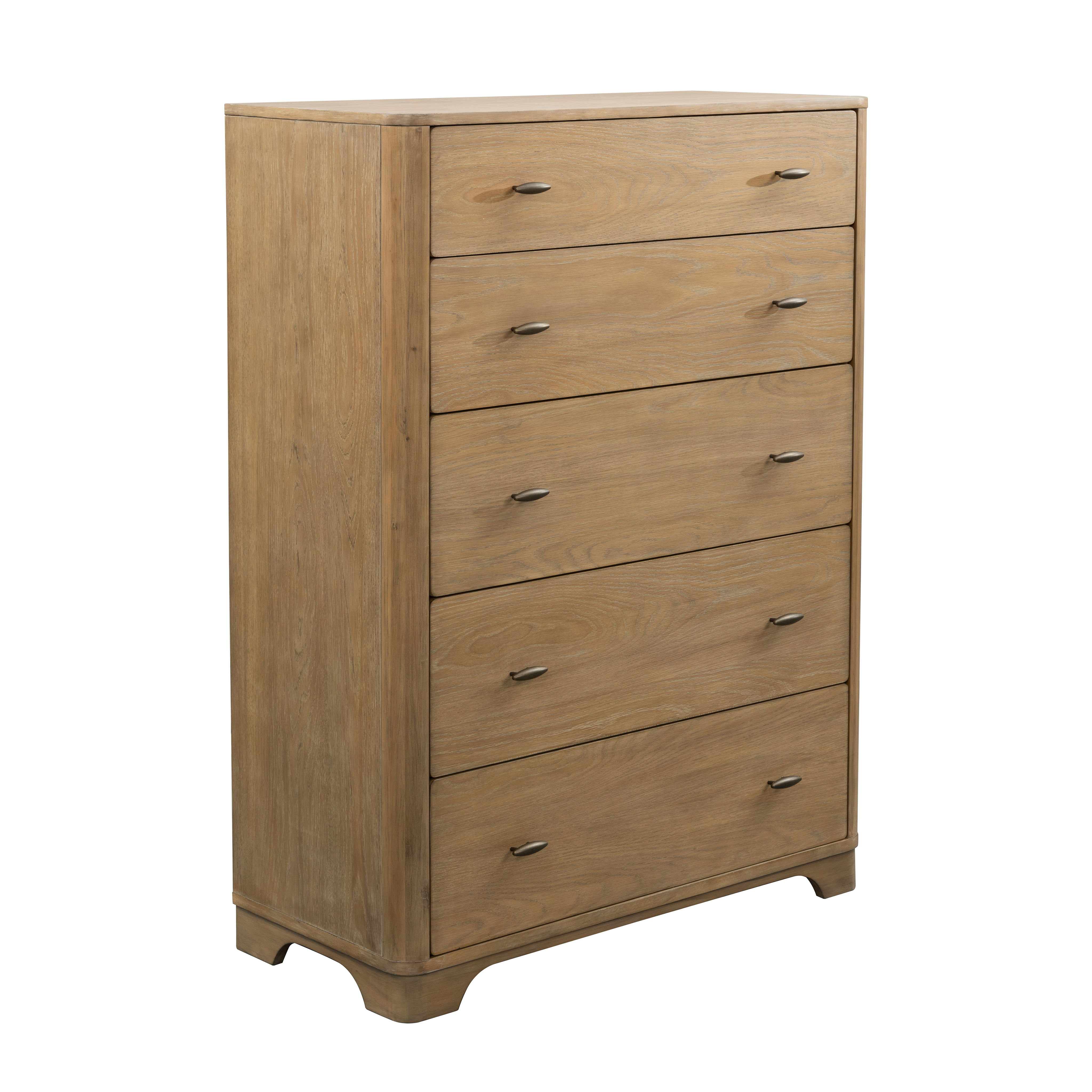 Normandy - Drawer Chest - Light Brown, light brown