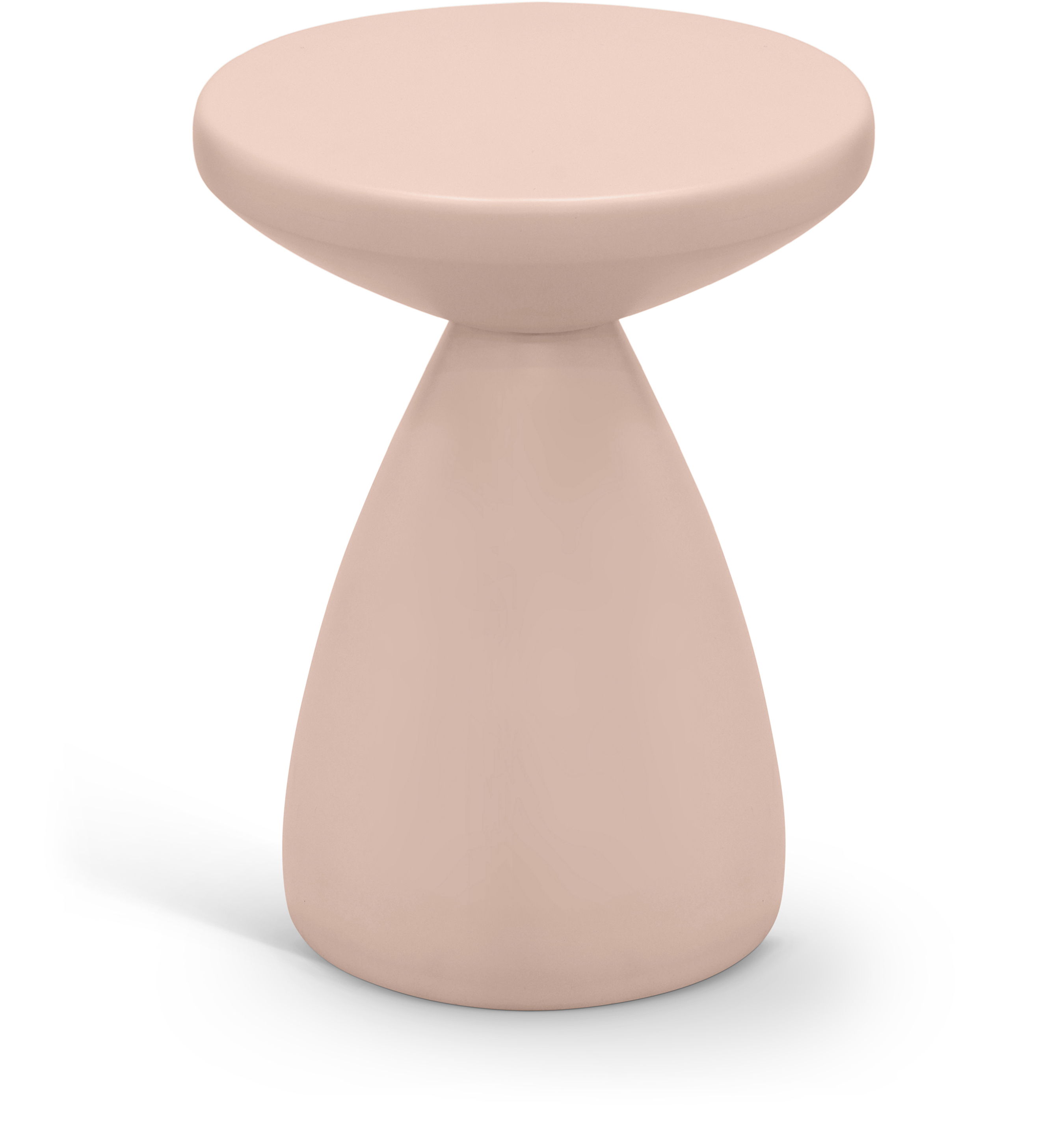 Anika - Iron End Table - Pink