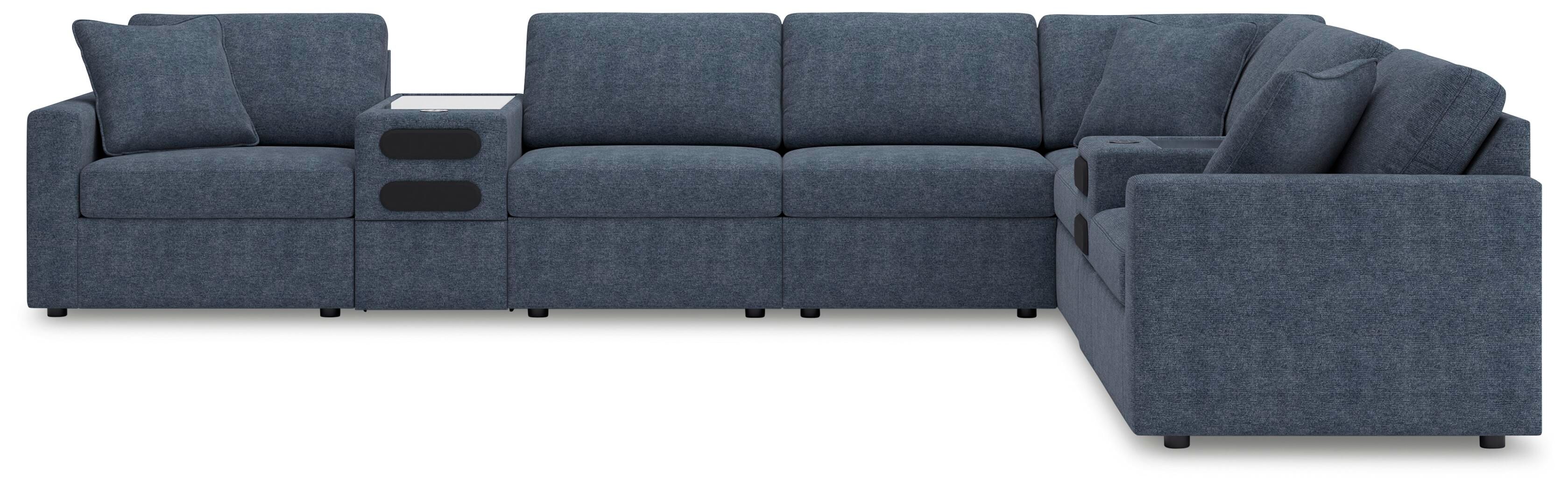 Ashley Furniture Modmax - 8-Piece Sectional With 2 Audio System Consoles - Ink - Image 4