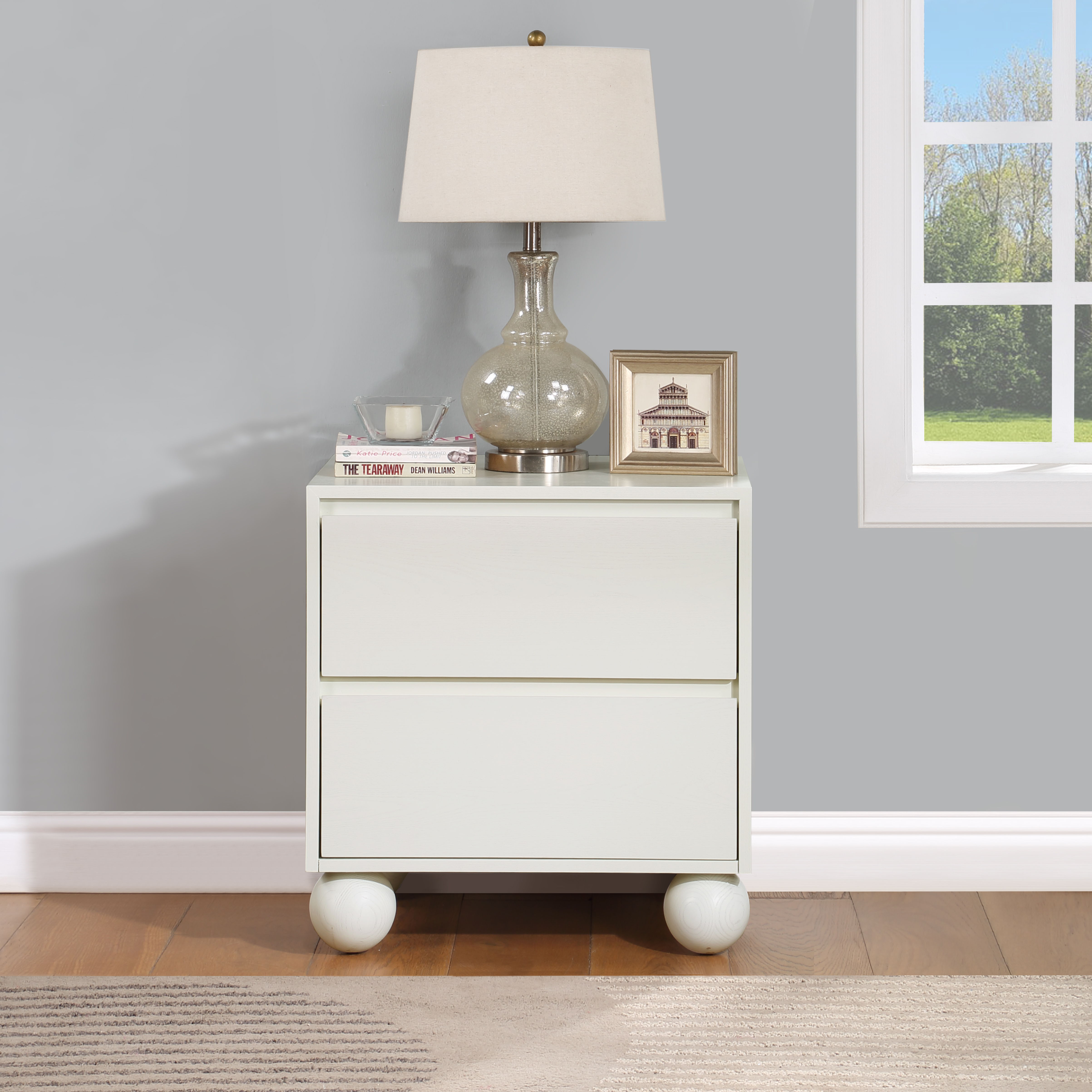 Kent - Night Stand - Cream