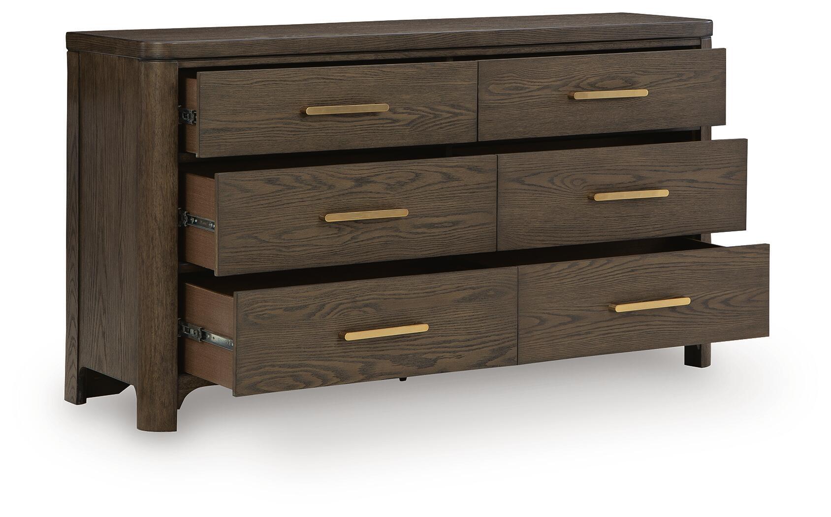 Ashley Furniture Radkin - Dresser - Burnished Brown - Image 3