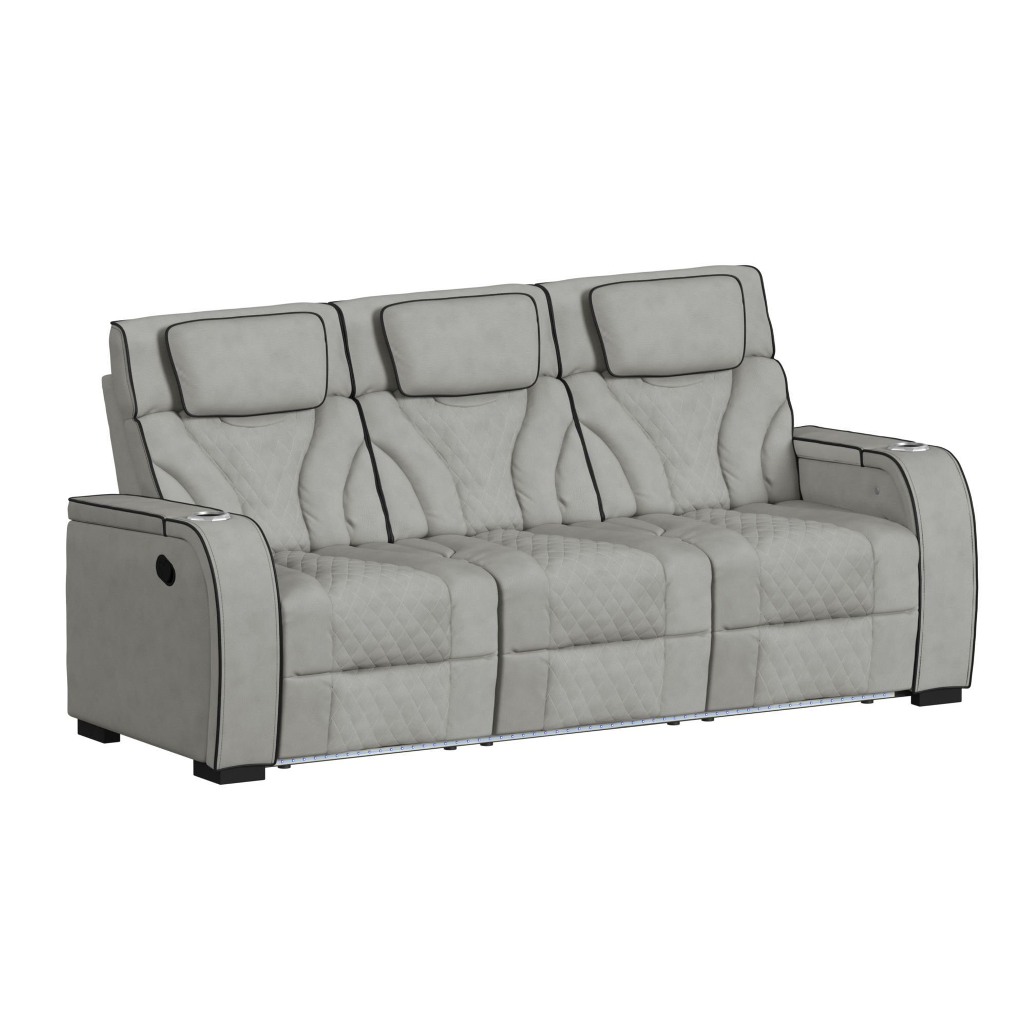 Motion Sofa With DDT, Reading Light, Wireless Charger And LED