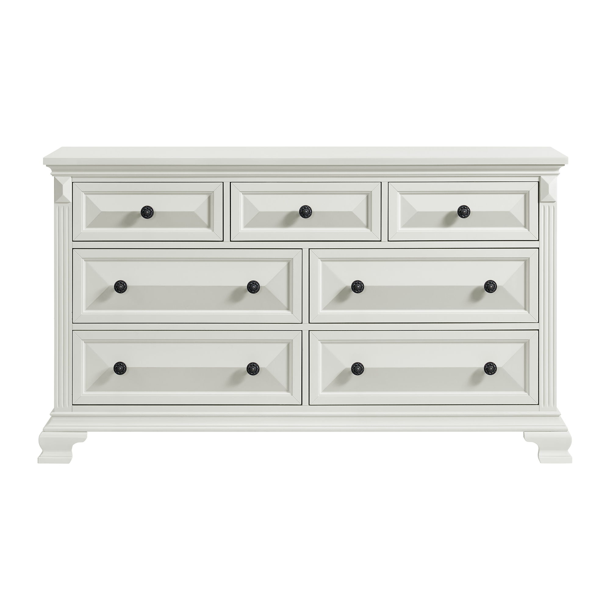 Bridgestone - 7-Drawer Dresser - Antique White