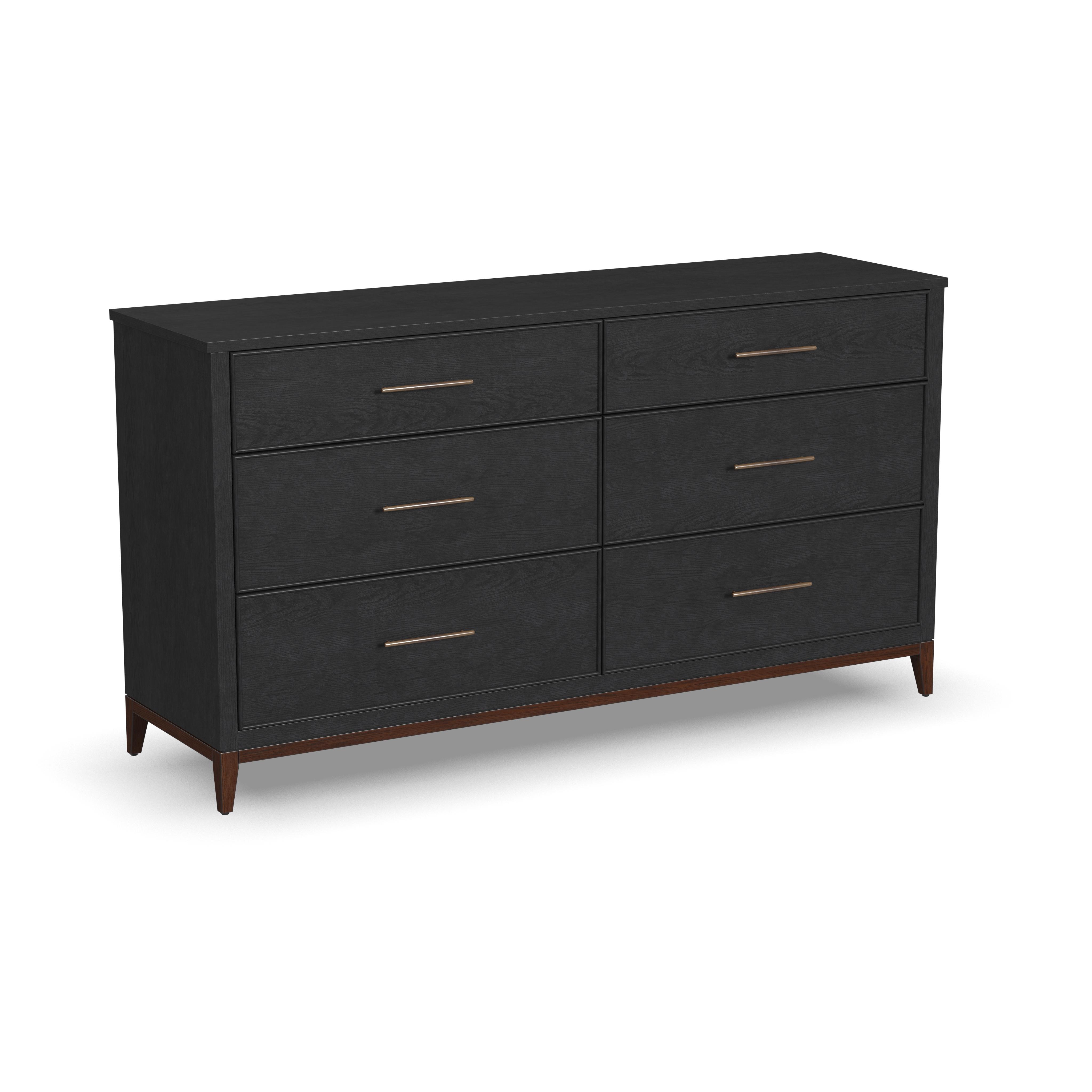 Waterfall - Dresser - Black, black