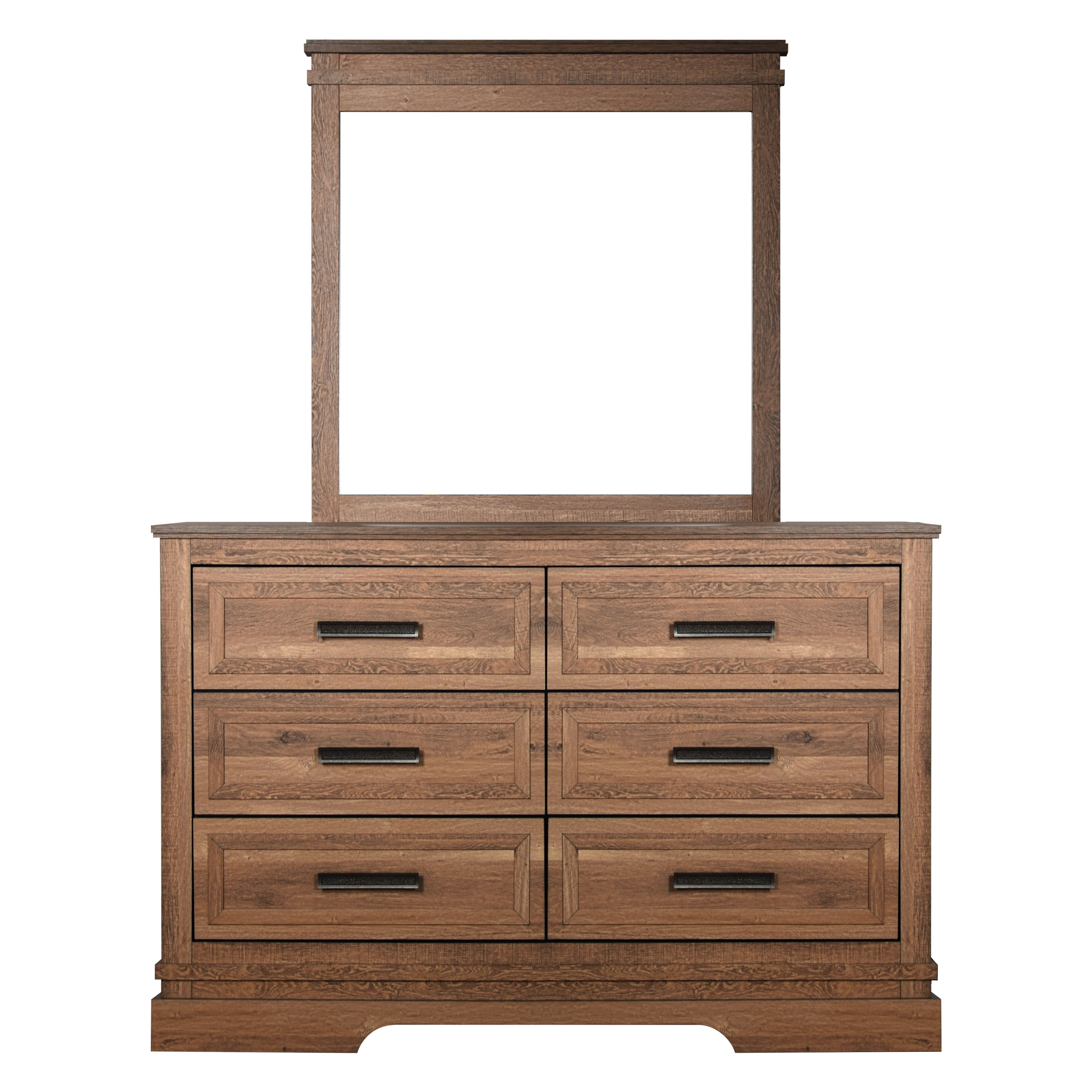 Coventry Hall - Dresser & Mirror - Brown