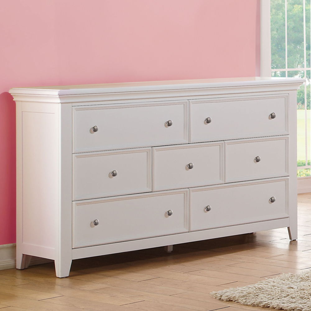 Lacey - Dresser - White, white