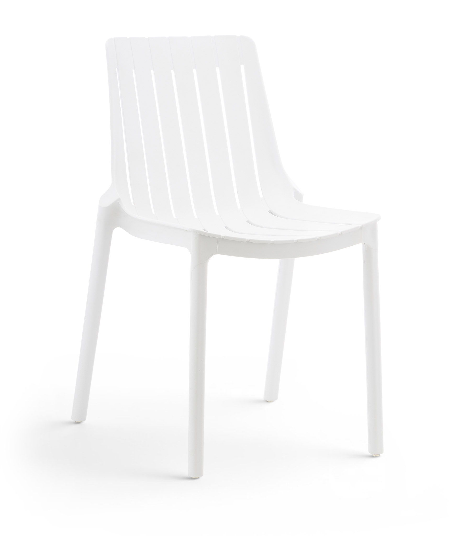 Marilla - Polypropylene Outdoor Patio Dining Chair (Set of 4) - White