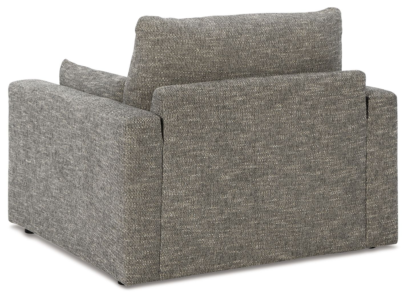 Ashley Furniture Dramatic - 4 Pc. - Sofa, Loveseat, Chair And A Half, Ottoman - Granite - Image 10