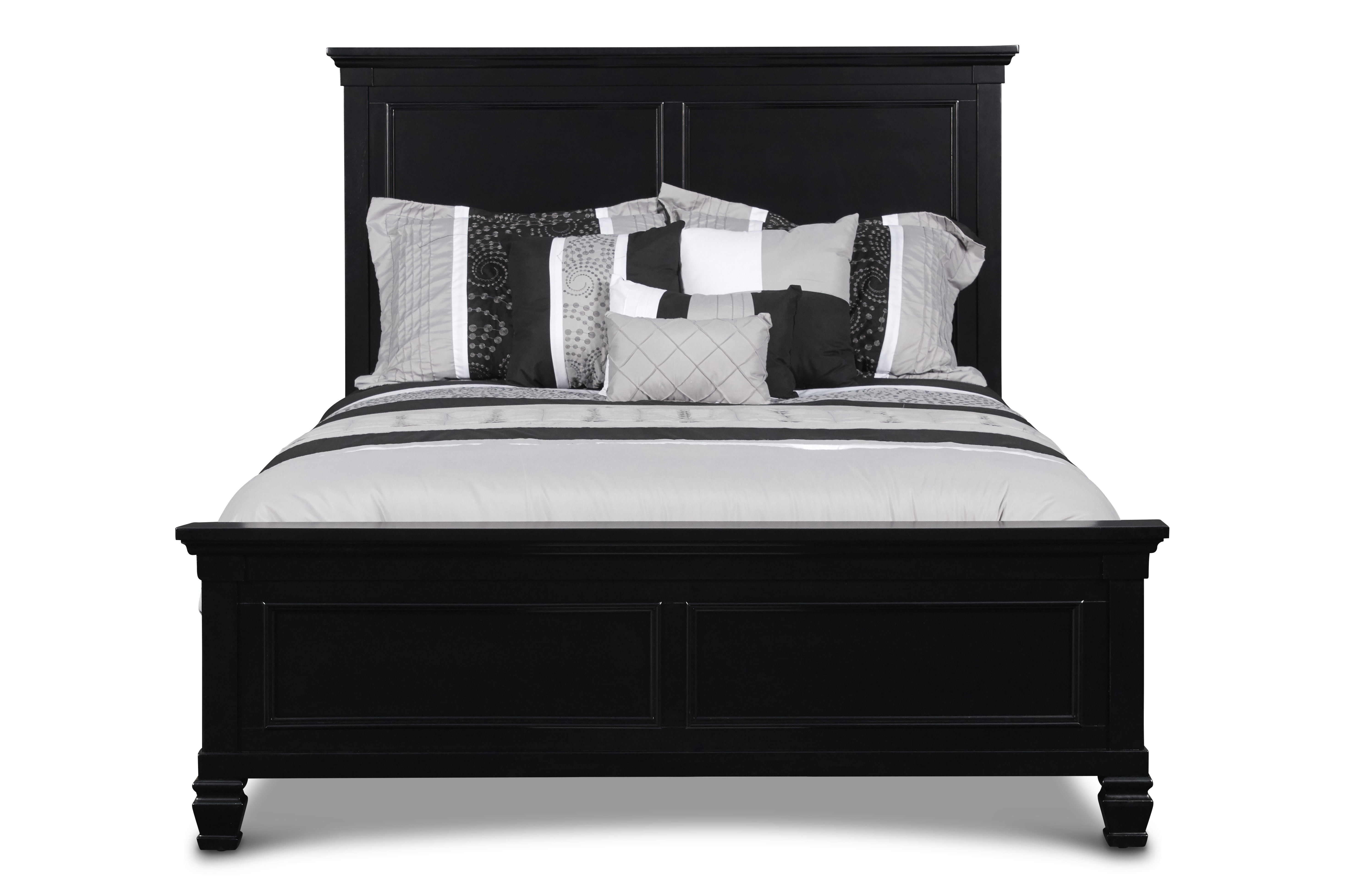 Tamarack - 4/6 Full Bed - Black