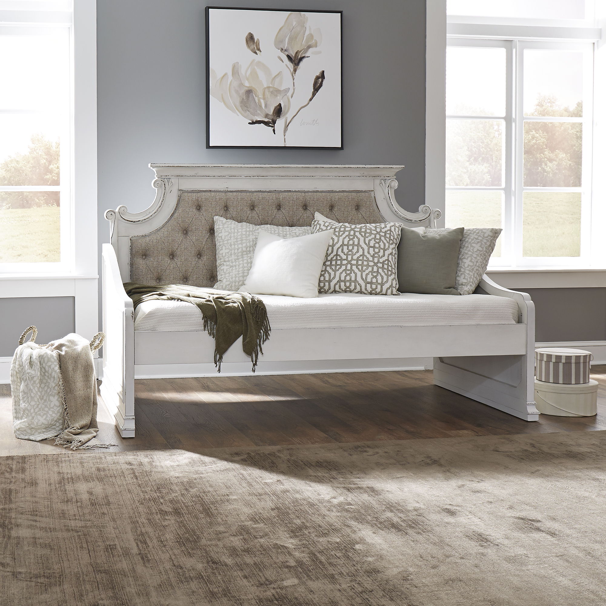 Liberty Furniture Magnolia Manor - Twin Daybed without Trundle - White