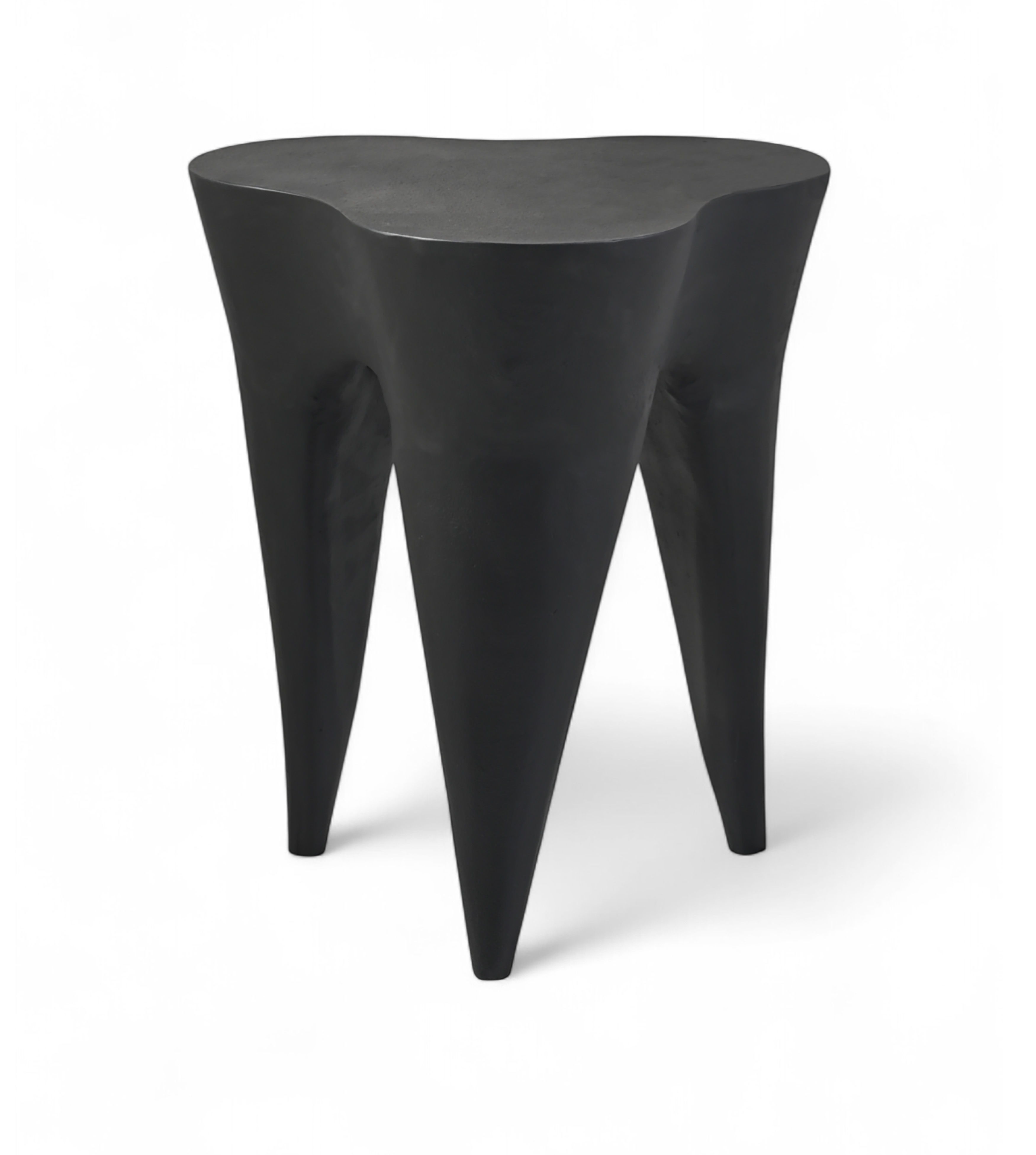 Bourges - Aluminum End Table - Black